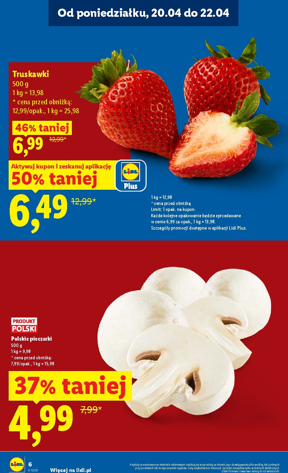 lidl - Nowa gazetka Lidl ważna od 20.04.2026 do 22.04.2026 - page: 6