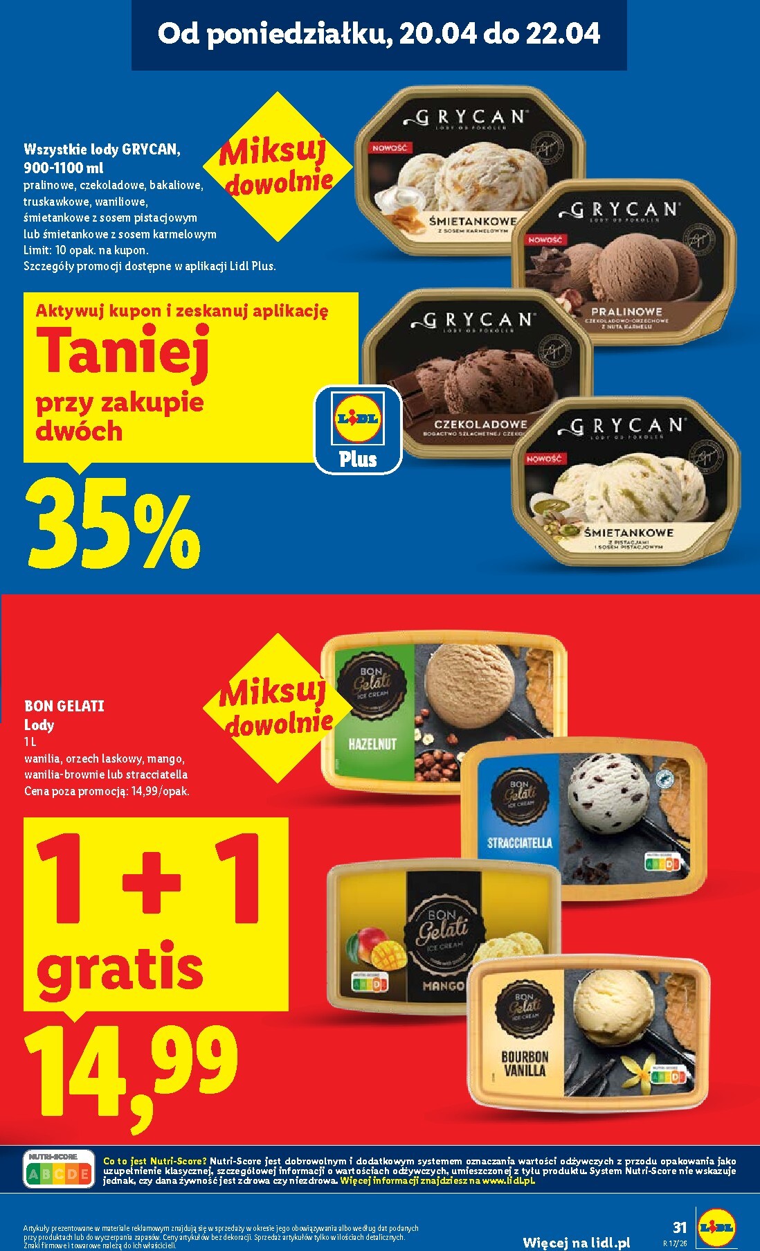 lidl - Nowa gazetka Lidl ważna od 20.04.2026 do 22.04.2026 - page: 31