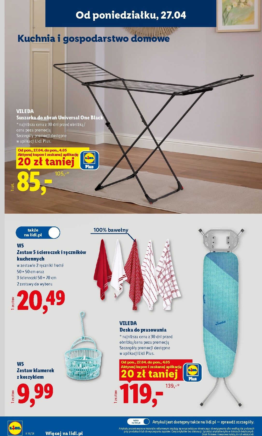 lidl - Nowa gazetka Lidl - Katalog ważny ważna od 27.04.2026 do 02.05.2026 - page: 18