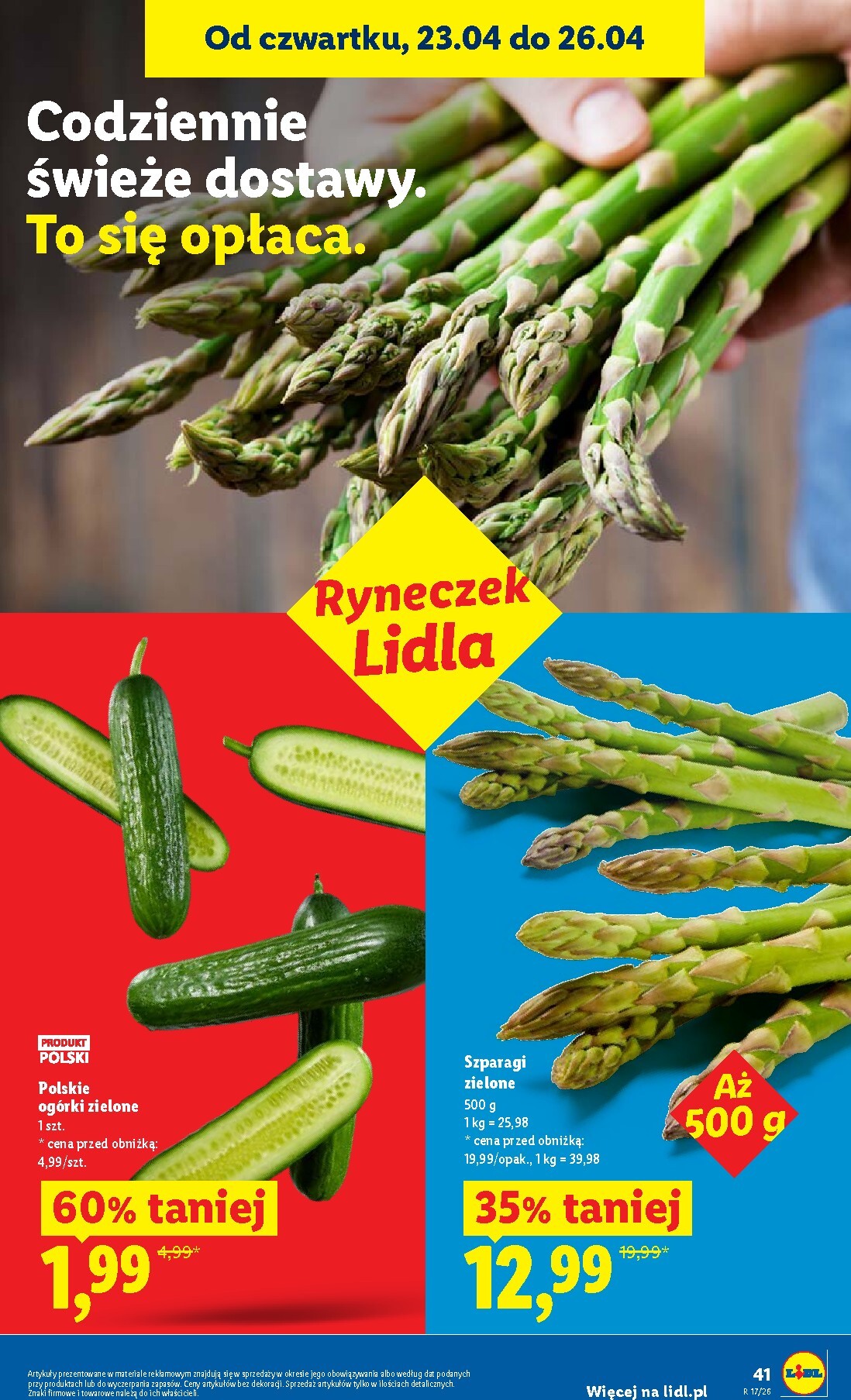 lidl - Nowa gazetka Lidl ważna od 23.04.2026 do 26.04.2026 - page: 41