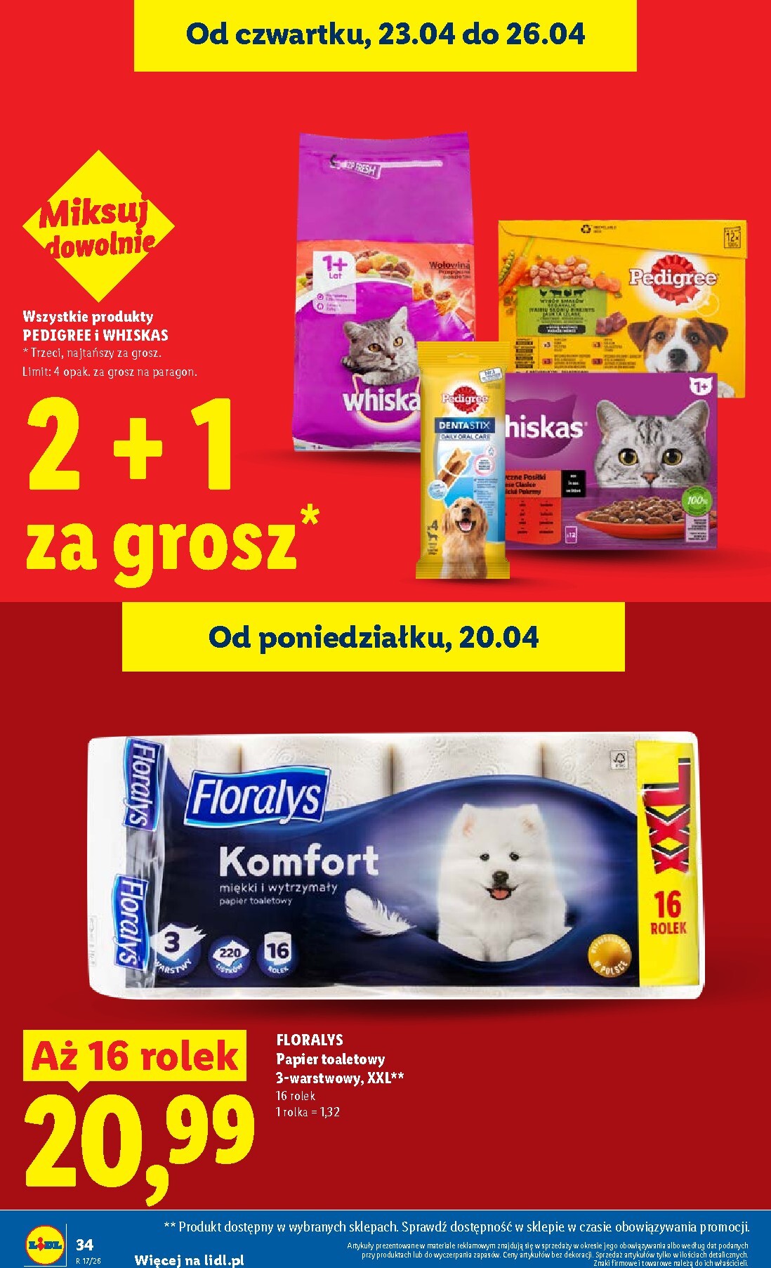 lidl - Nowa gazetka Lidl ważna od 23.04.2026 do 26.04.2026 - page: 34