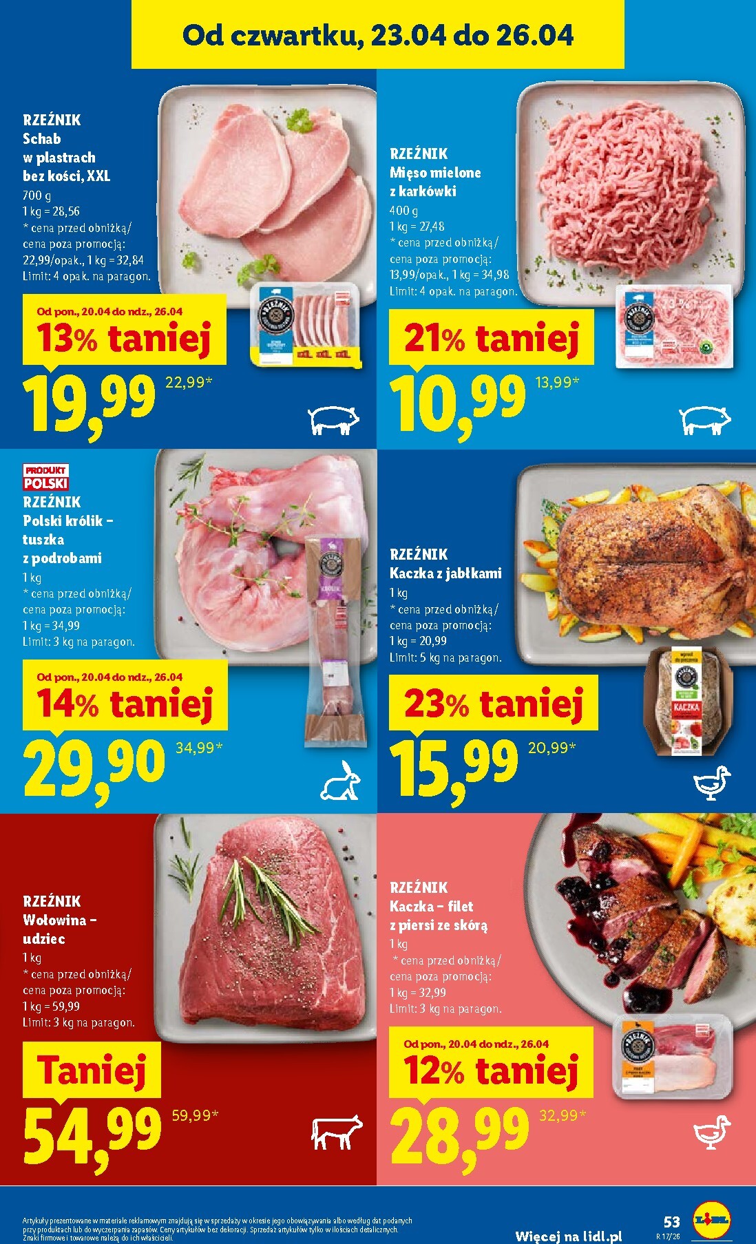 lidl - Nowa gazetka Lidl ważna od 23.04.2026 do 26.04.2026 - page: 53