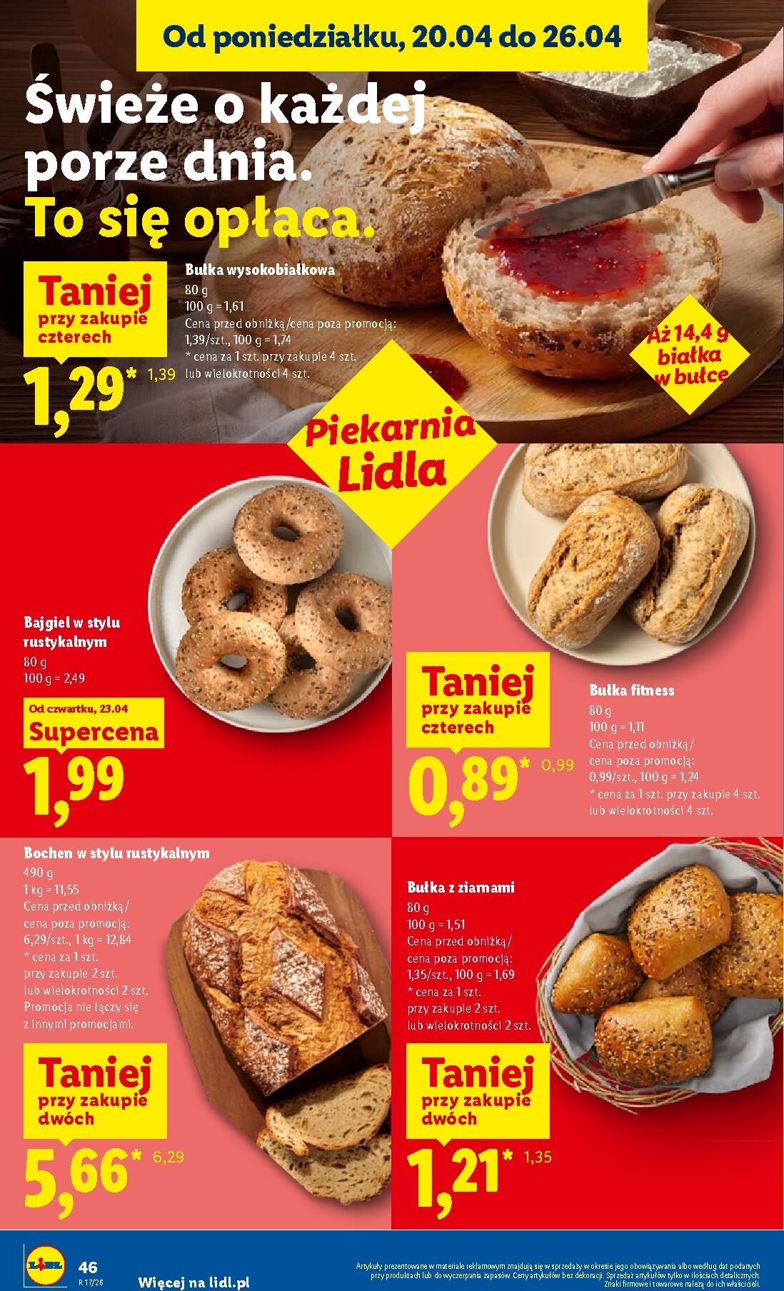 lidl - Nowa gazetka Lidl ważna od 23.04.2026 do 26.04.2026 - page: 46