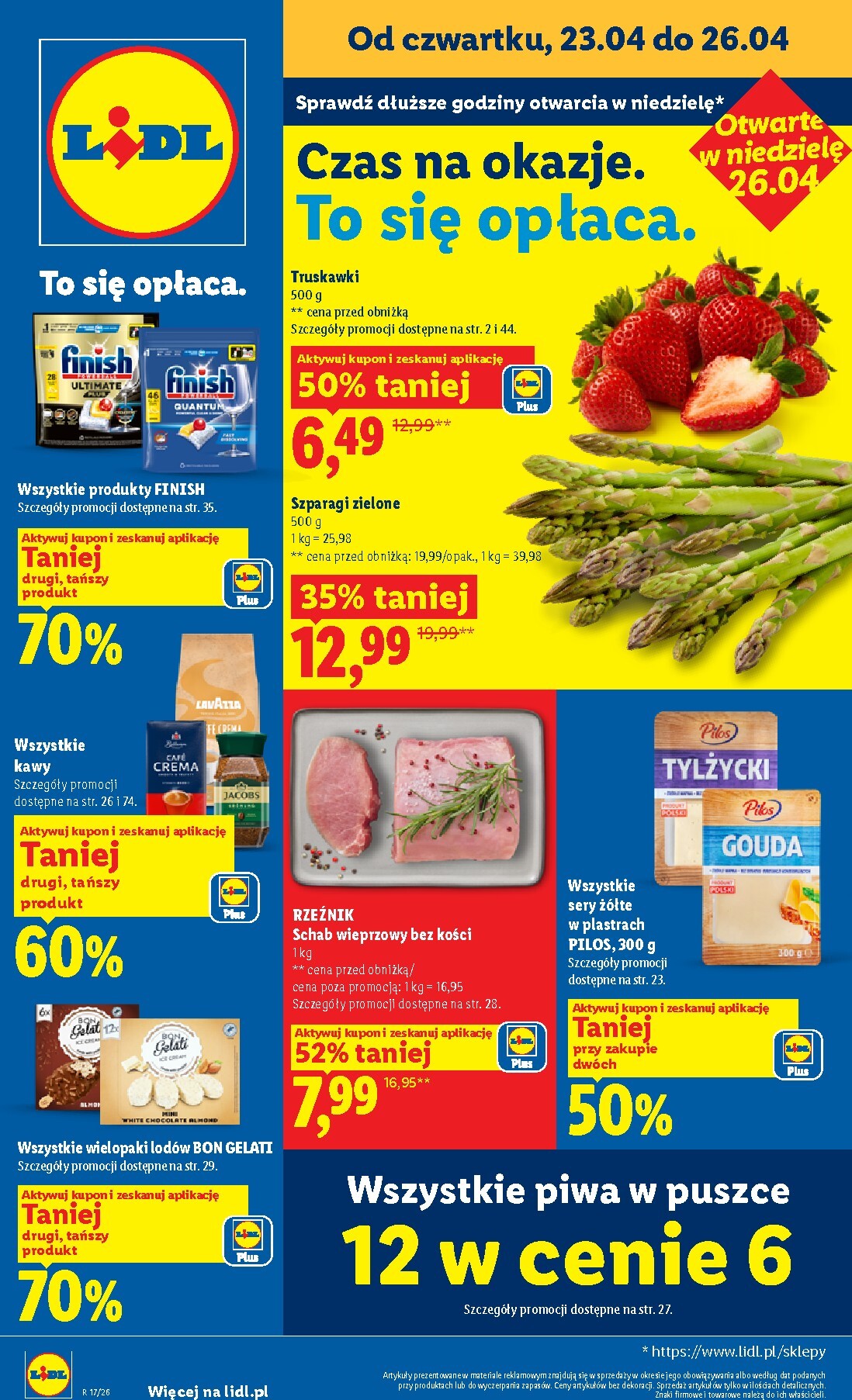 lidl - Nowa gazetka Lidl ważna od 23.04.2026 do 26.04.2026