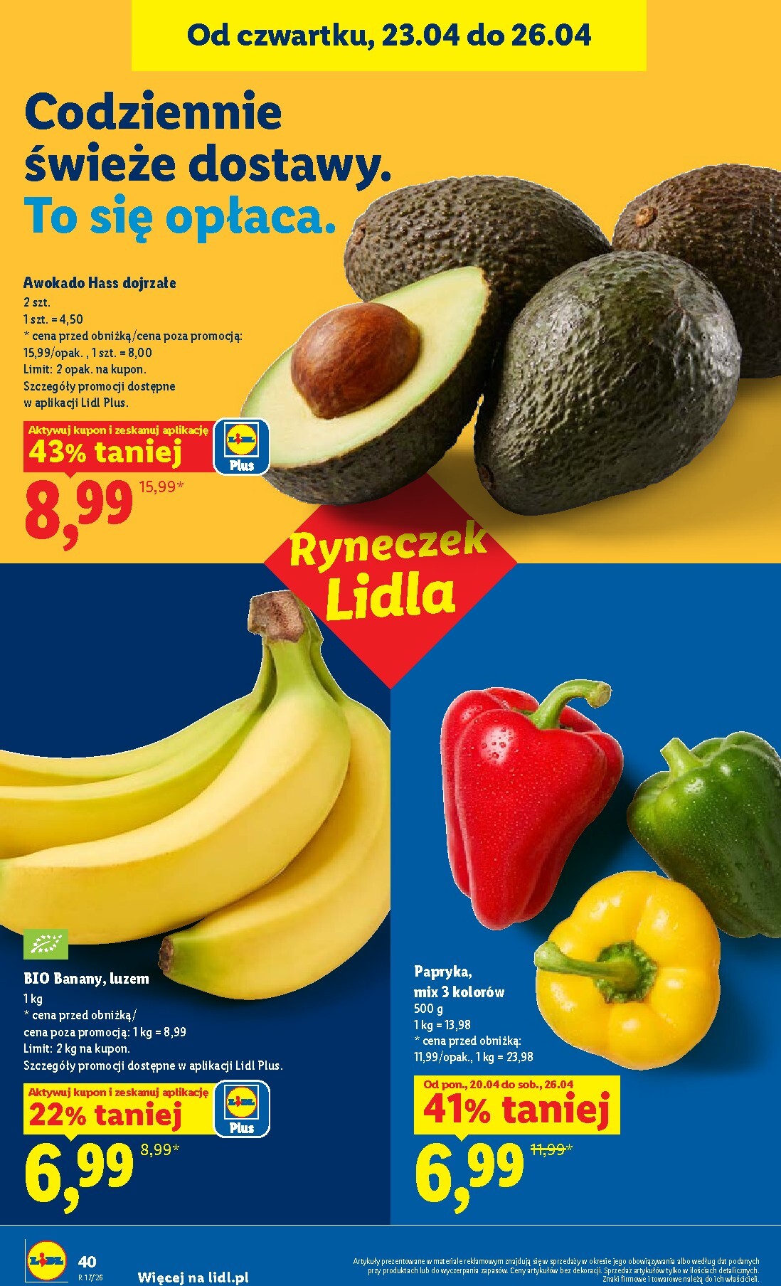 lidl - Nowa gazetka Lidl ważna od 23.04.2026 do 26.04.2026 - page: 40