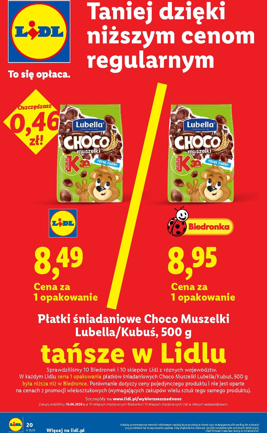 lidl - Nowa gazetka Lidl ważna od 23.04.2026 do 26.04.2026 - page: 20