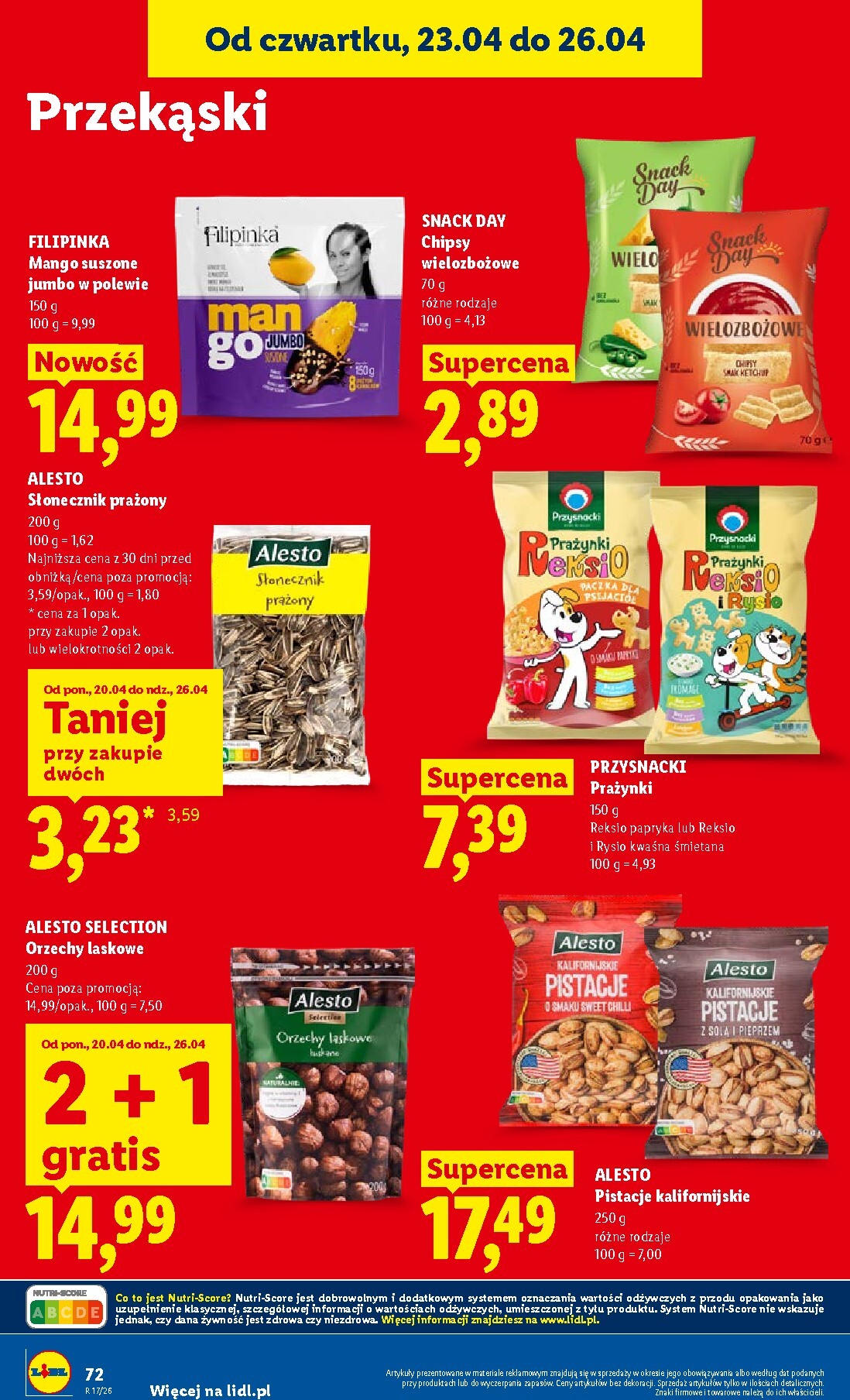 lidl - Nowa gazetka Lidl ważna od 23.04.2026 do 26.04.2026 - page: 72