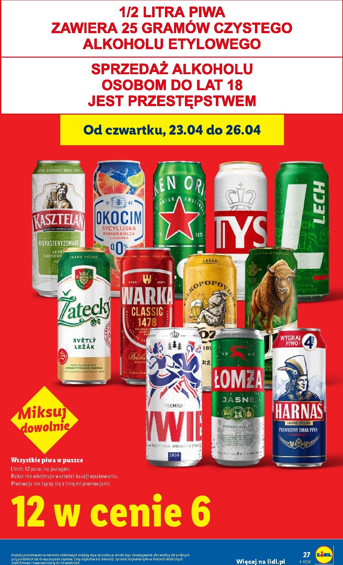 lidl - Nowa gazetka Lidl ważna od 23.04.2026 do 26.04.2026 - page: 27