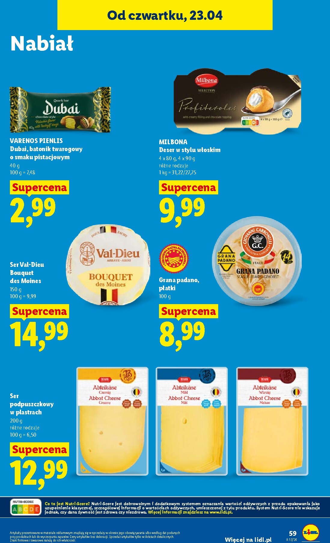 lidl - Nowa gazetka Lidl ważna od 23.04.2026 do 26.04.2026 - page: 59