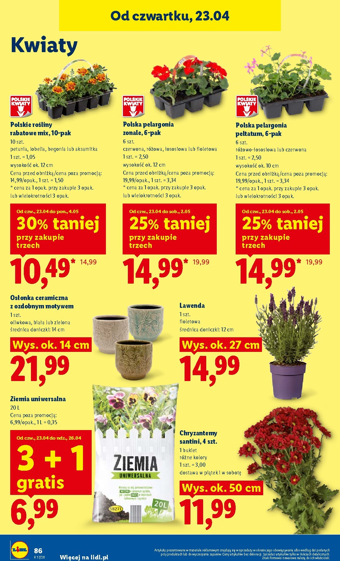 lidl - Nowa gazetka Lidl ważna od 23.04.2026 do 26.04.2026 - page: 86