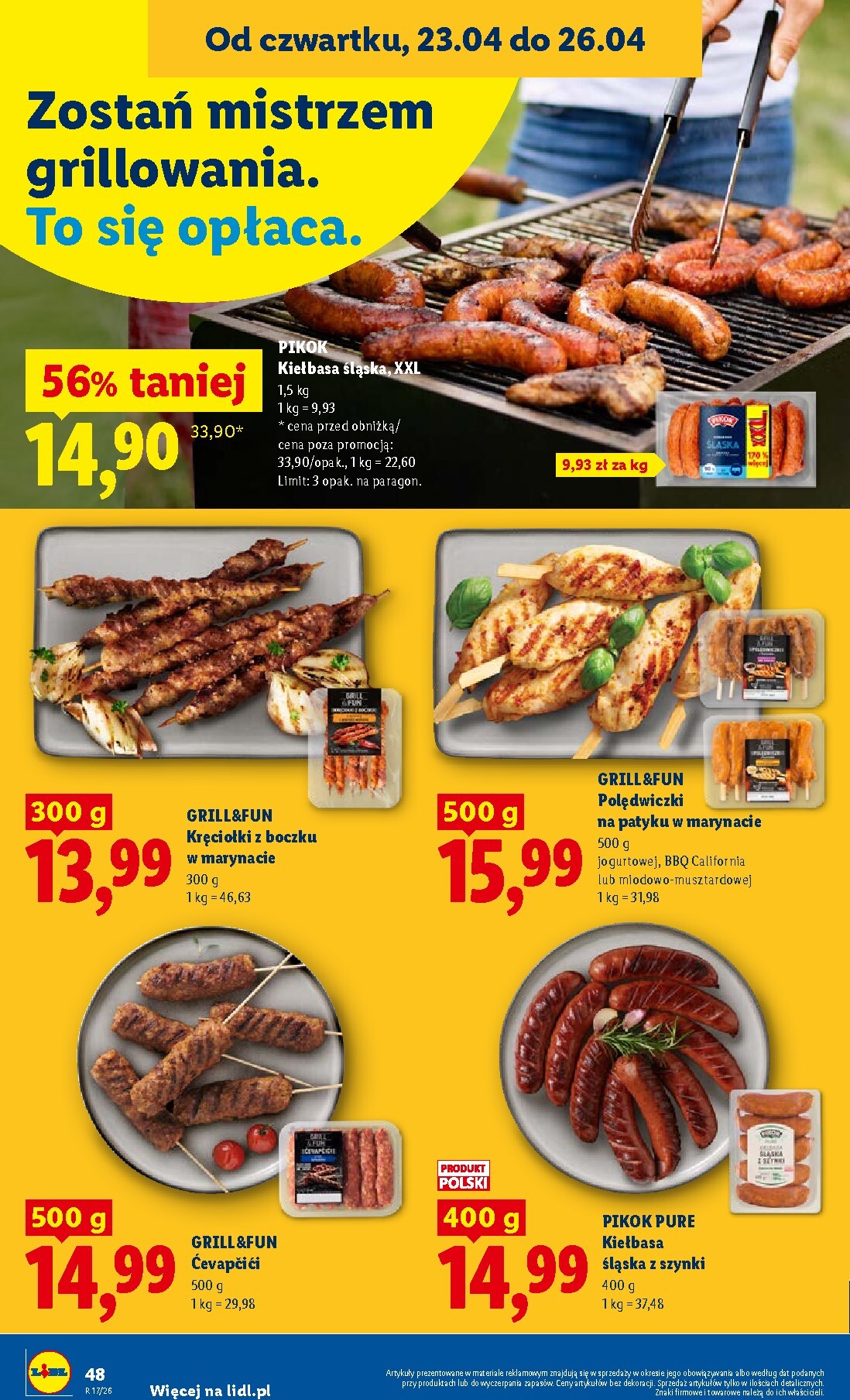 lidl - Nowa gazetka Lidl ważna od 23.04.2026 do 26.04.2026 - page: 48