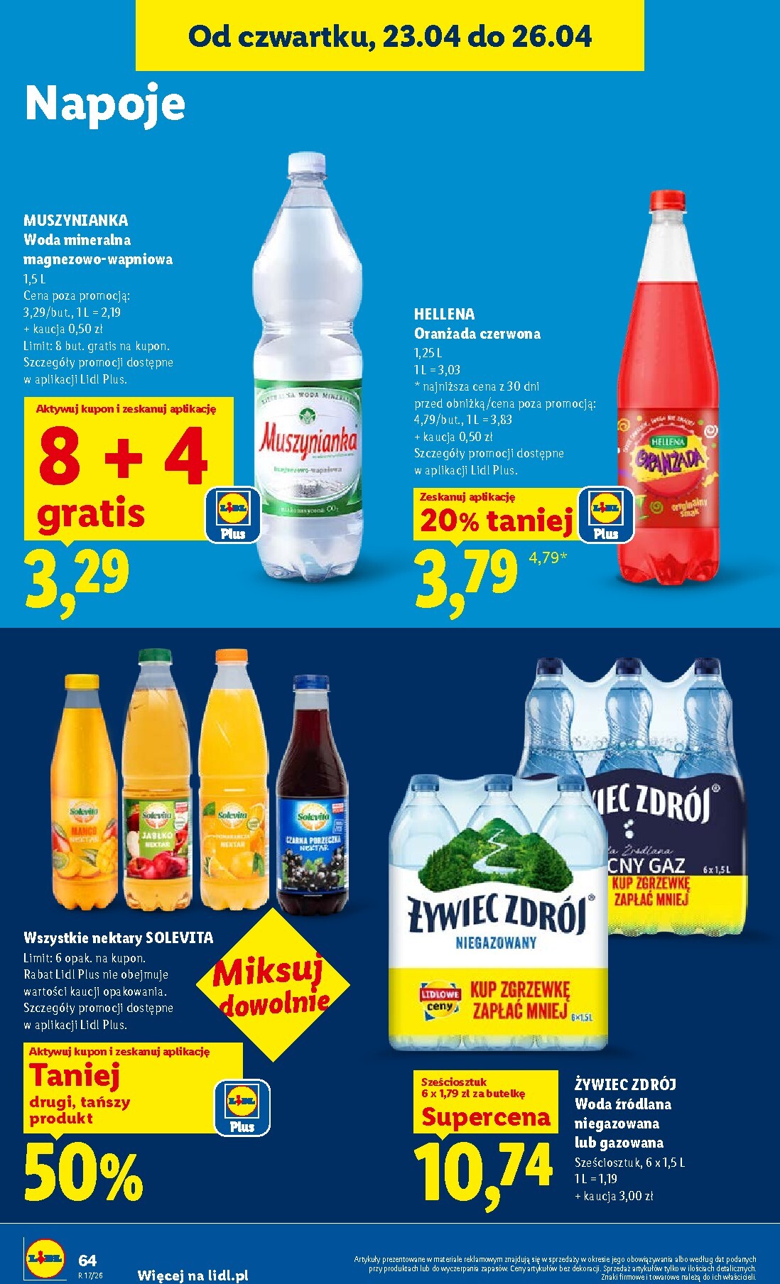 lidl - Nowa gazetka Lidl ważna od 23.04.2026 do 26.04.2026 - page: 64