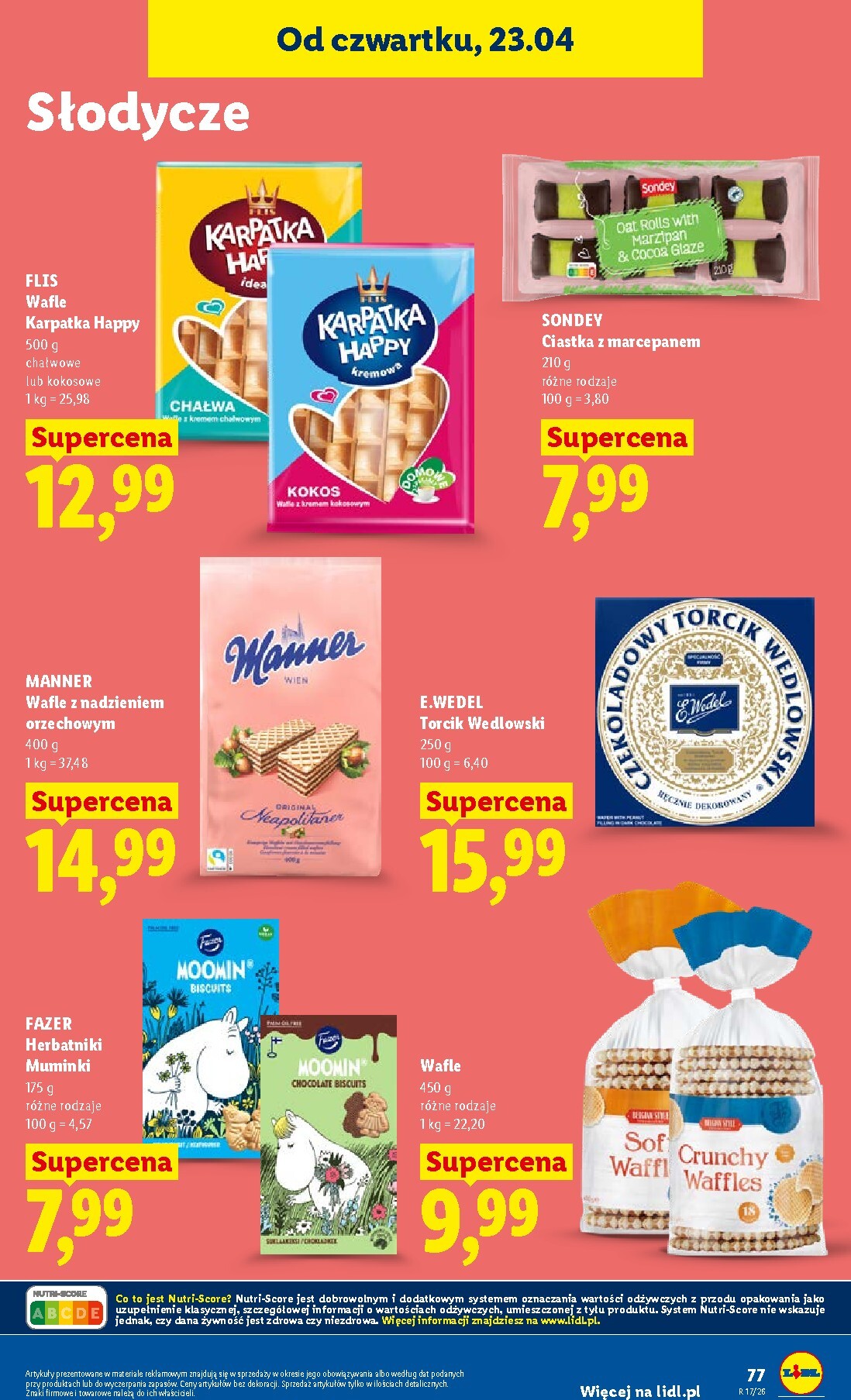 lidl - Nowa gazetka Lidl ważna od 23.04.2026 do 26.04.2026 - page: 77