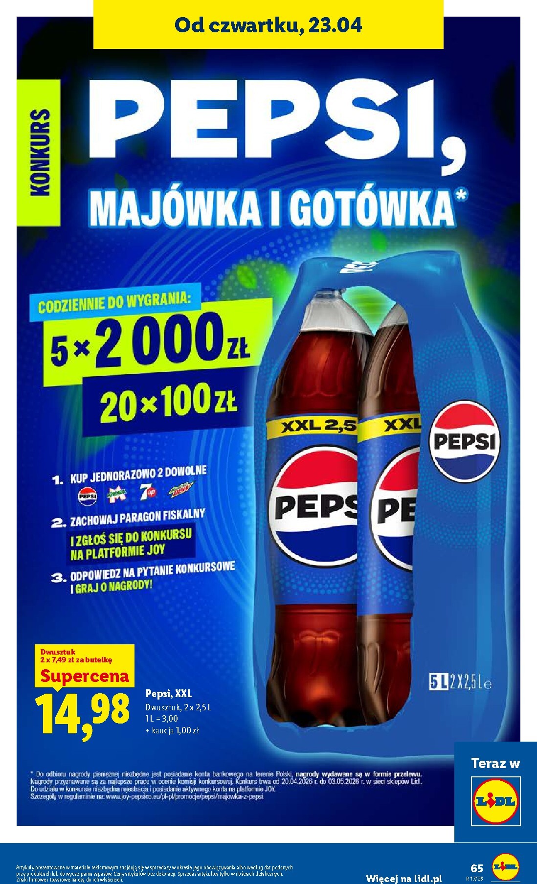lidl - Aktualna gazetka Lidl ważna od 23.04.2026 do 26.04.2026 - page: 67