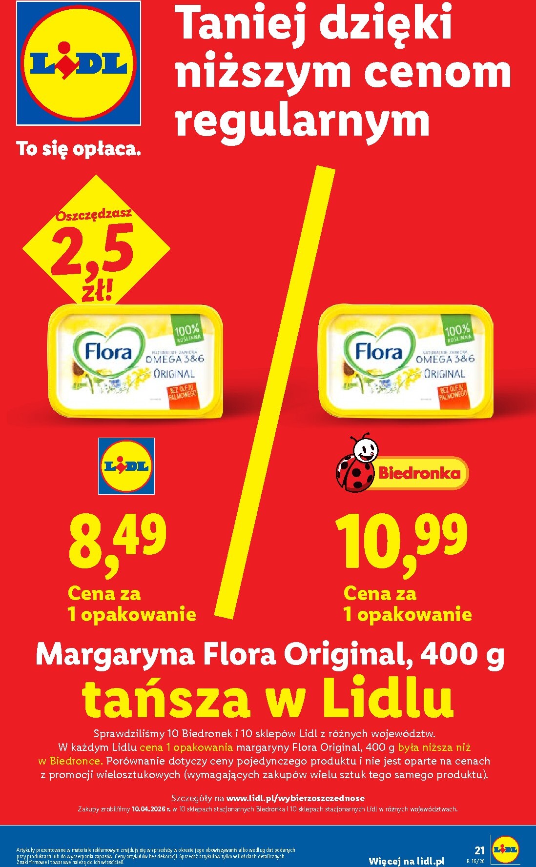 lidl - Aktualna gazetka Lidl ważna od 23.04.2026 do 26.04.2026 - page: 21