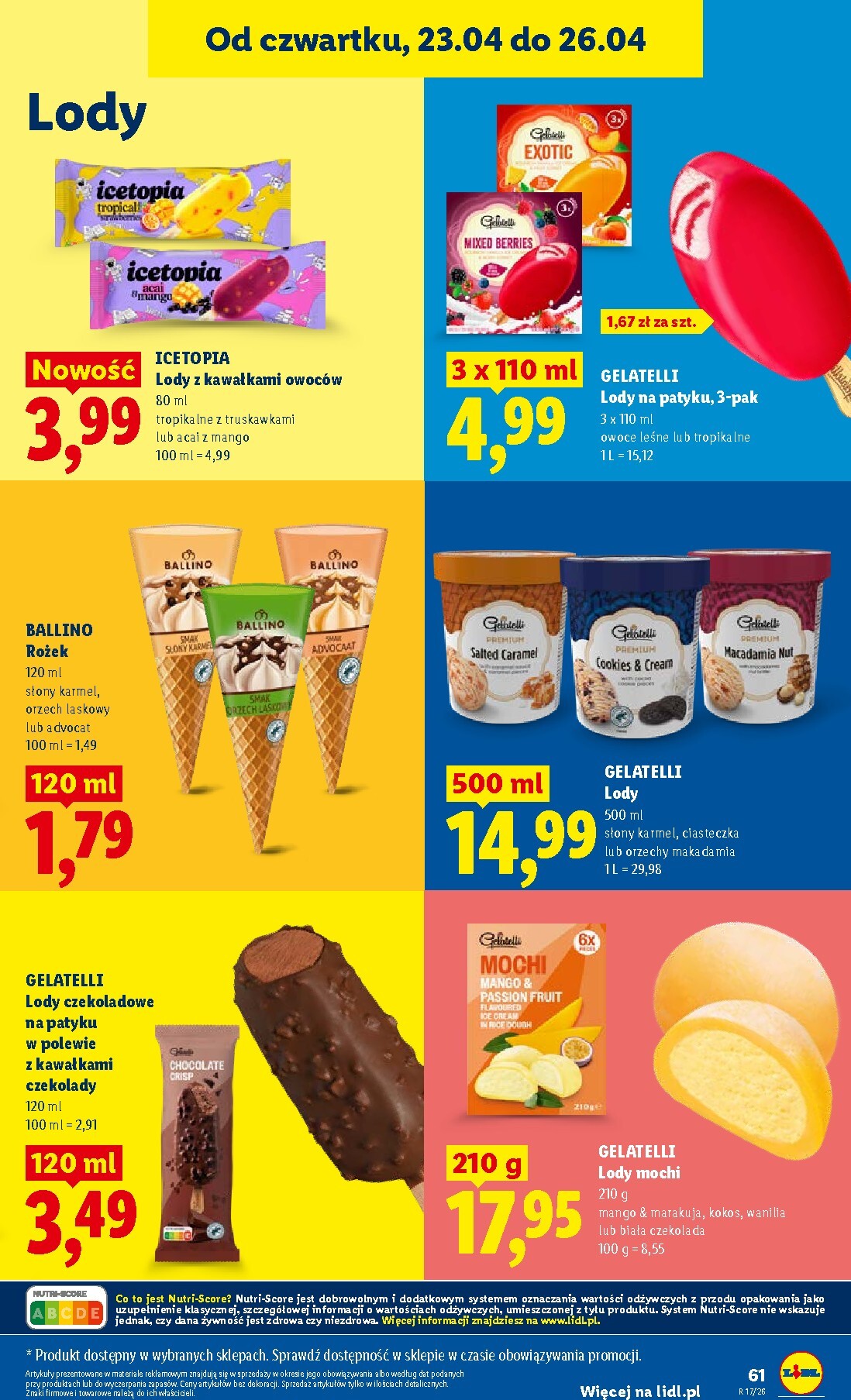 lidl - Aktualna gazetka Lidl ważna od 23.04.2026 do 26.04.2026 - page: 63