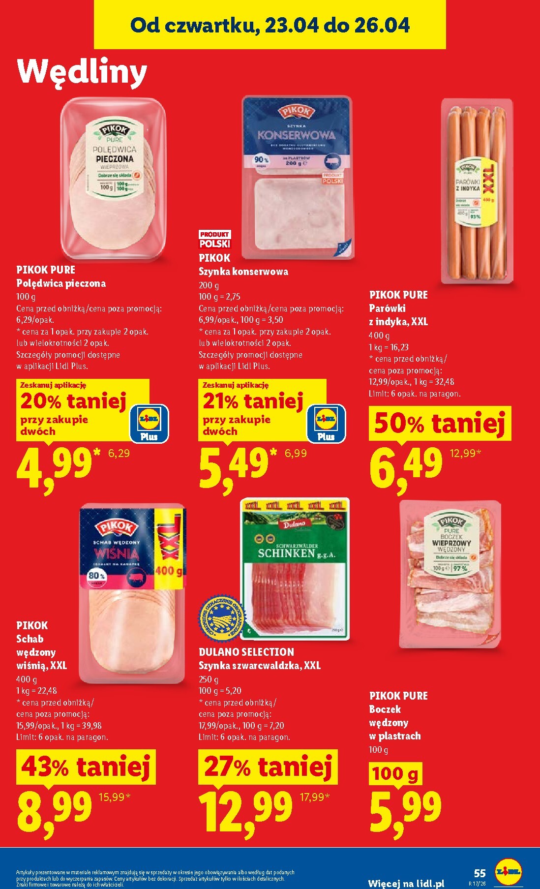 lidl - Aktualna gazetka Lidl ważna od 23.04.2026 do 26.04.2026 - page: 57