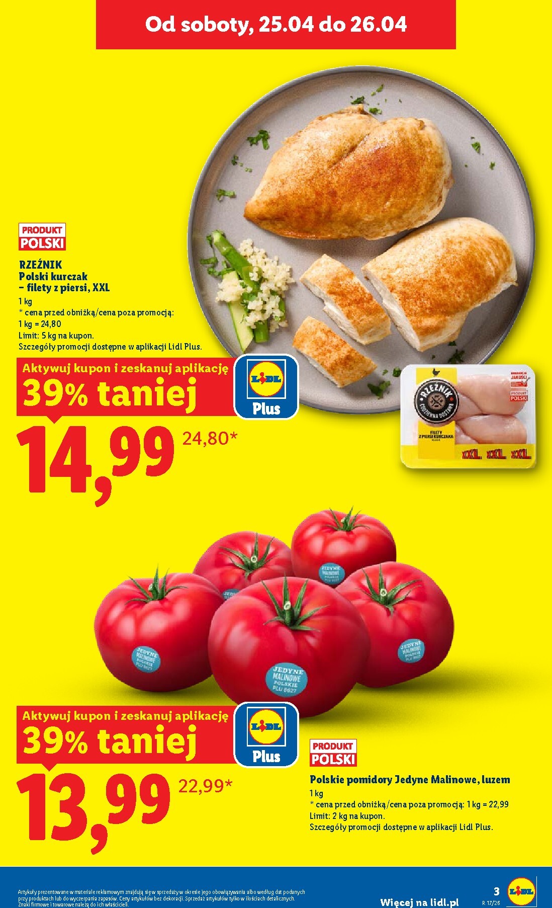 lidl - Aktualna gazetka Lidl ważna od 23.04.2026 do 26.04.2026 - page: 3