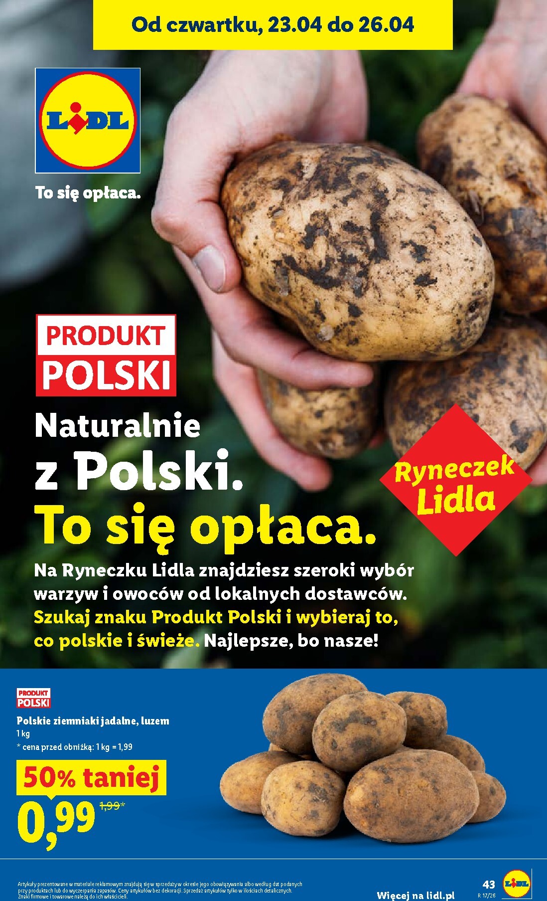 lidl - Aktualna gazetka Lidl ważna od 23.04.2026 do 26.04.2026 - page: 45