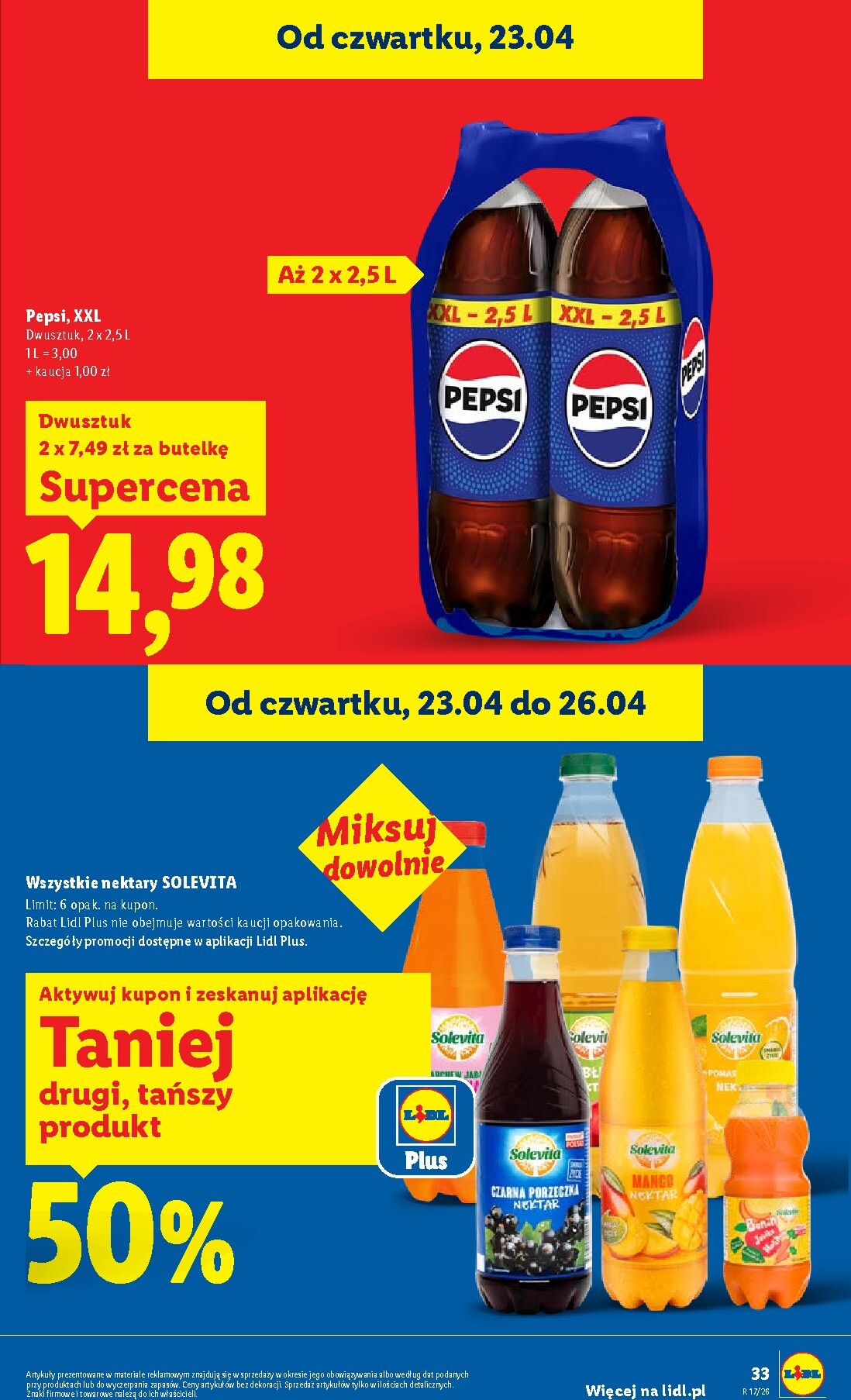 lidl - Aktualna gazetka Lidl ważna od 23.04.2026 do 26.04.2026 - page: 35