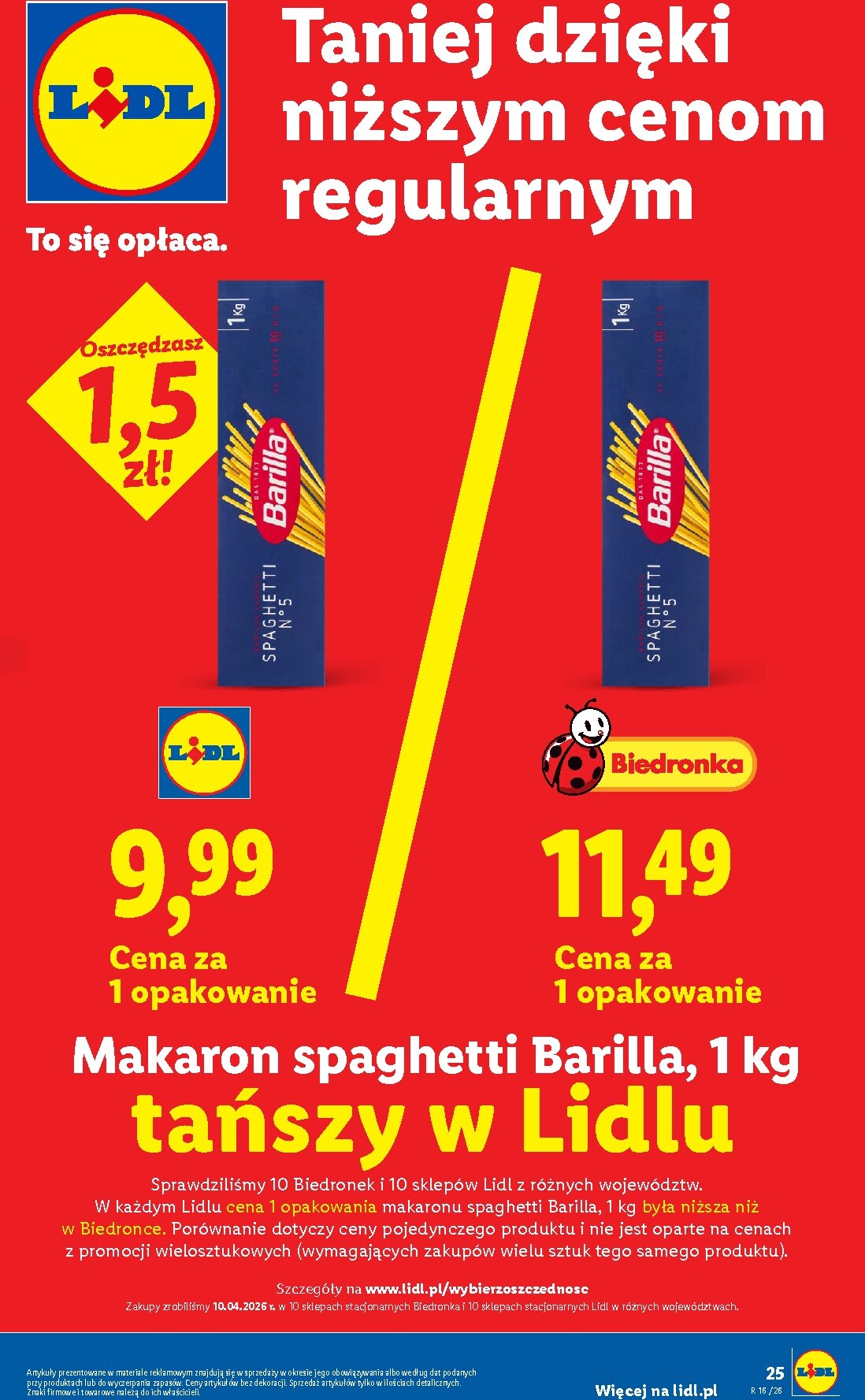 lidl - Aktualna gazetka Lidl ważna od 23.04.2026 do 26.04.2026 - page: 25