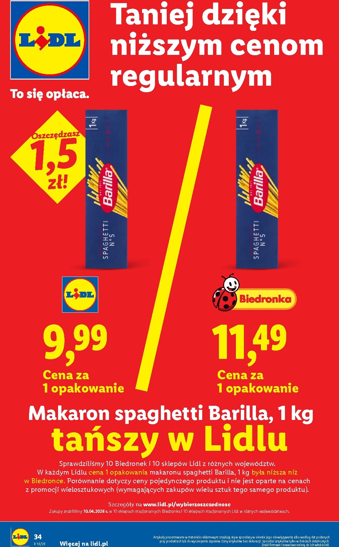 lidl - Nowa gazetka Lidl ważna od 27.04.2026 do 28.04.2026 - page: 34