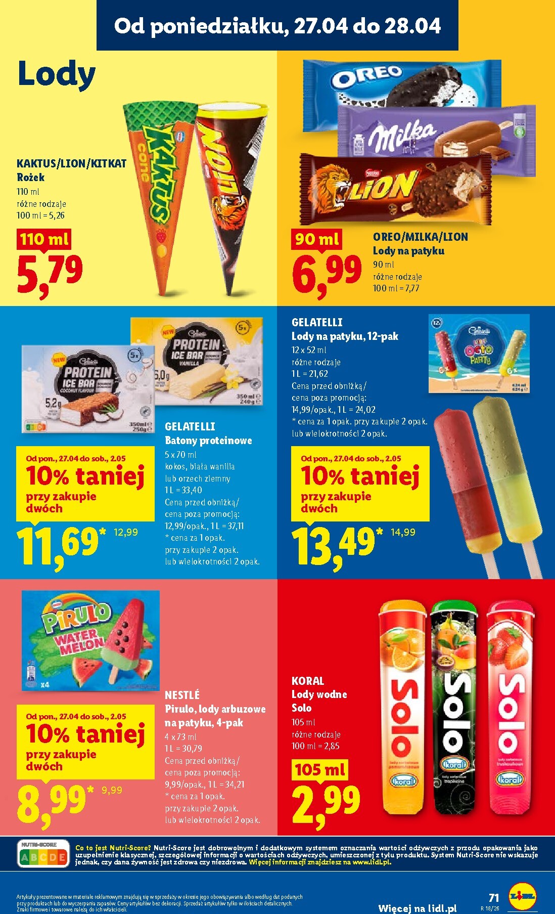 lidl - Nowa gazetka Lidl ważna od 27.04.2026 do 28.04.2026 - page: 71