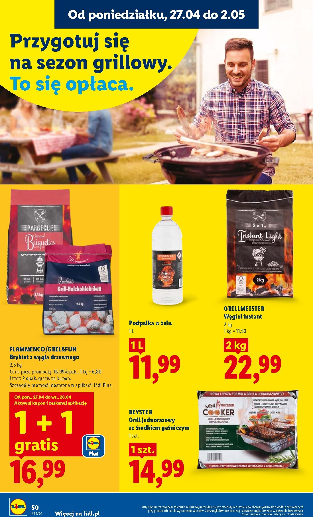 lidl - Nowa gazetka Lidl ważna od 27.04.2026 do 28.04.2026 - page: 50