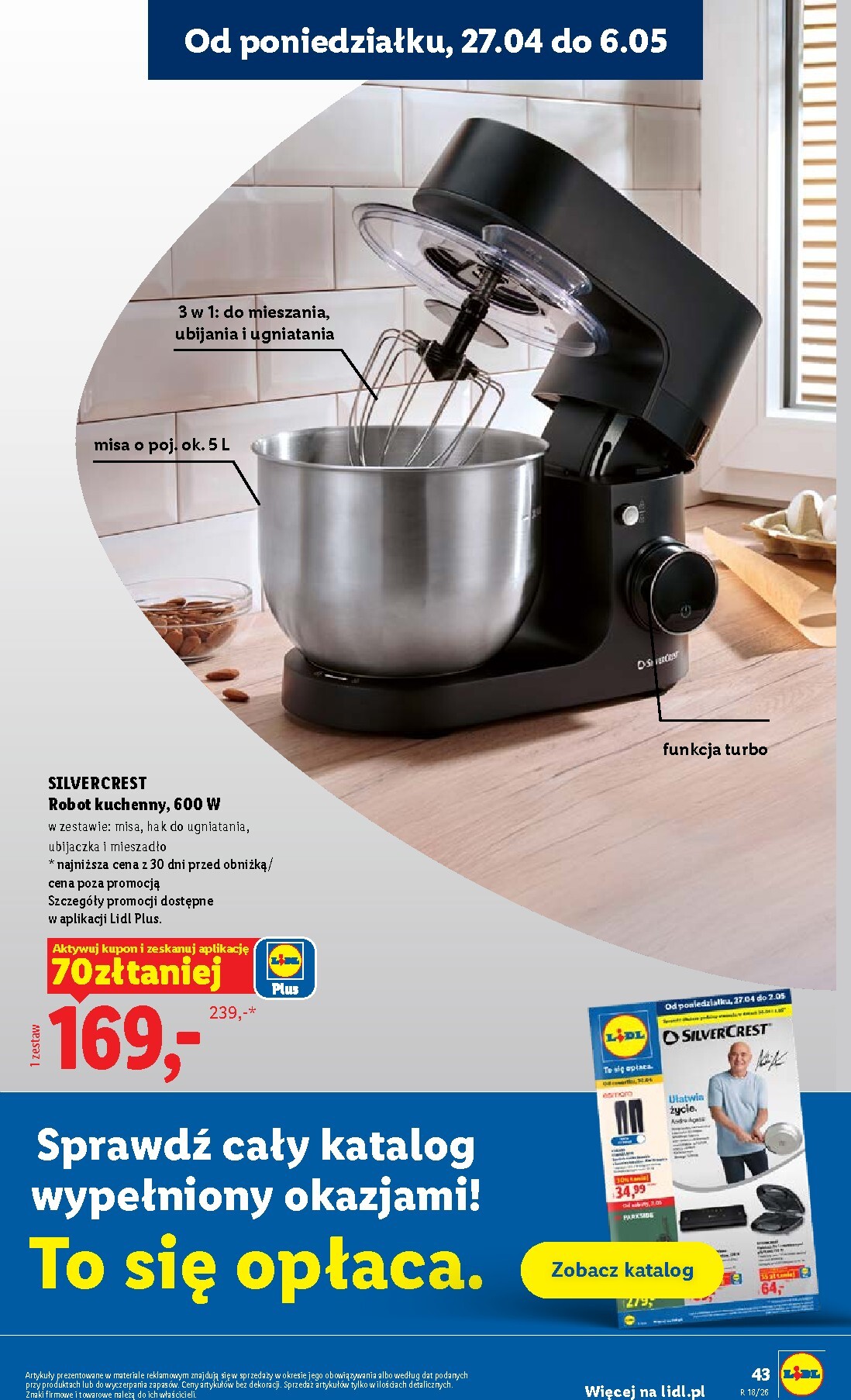lidl - Nowa gazetka Lidl ważna od 27.04.2026 do 28.04.2026 - page: 43