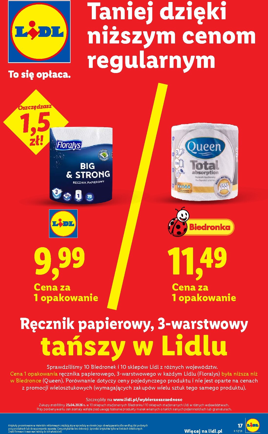 lidl - Nowa gazetka Lidl ważna od 27.04.2026 do 28.04.2026 - page: 17