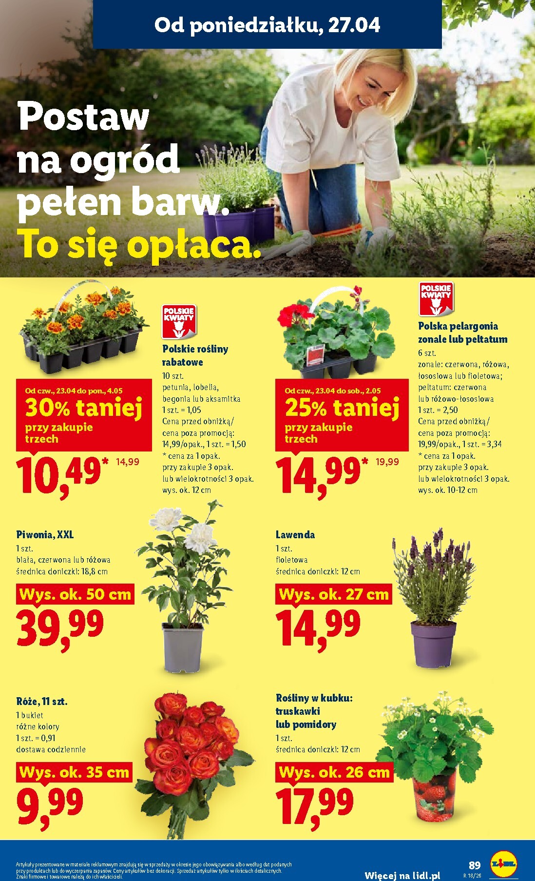 lidl - Nowa gazetka Lidl ważna od 27.04.2026 do 28.04.2026 - page: 89