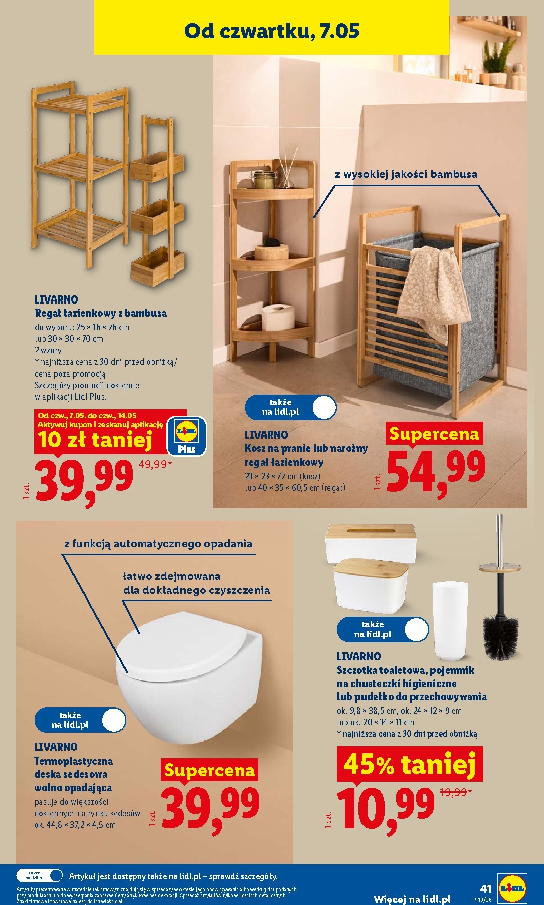 lidl - Nowa gazetka Lidl - Katalog ważny ważna od 04.05.2026 do 09.05.2026 - page: 45