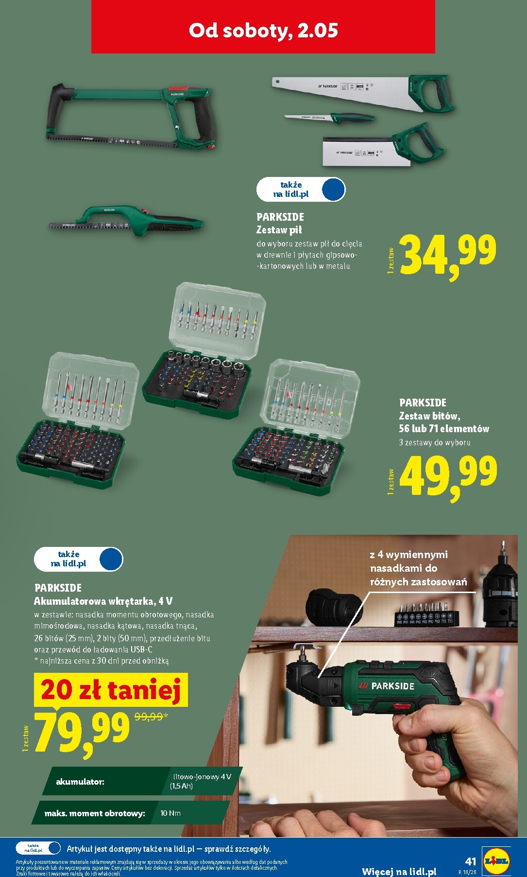 lidl - Aktualna gazetka Lidl - Katalog ważny ważna od 27.04.2026 do 02.05.2026 - page: 51