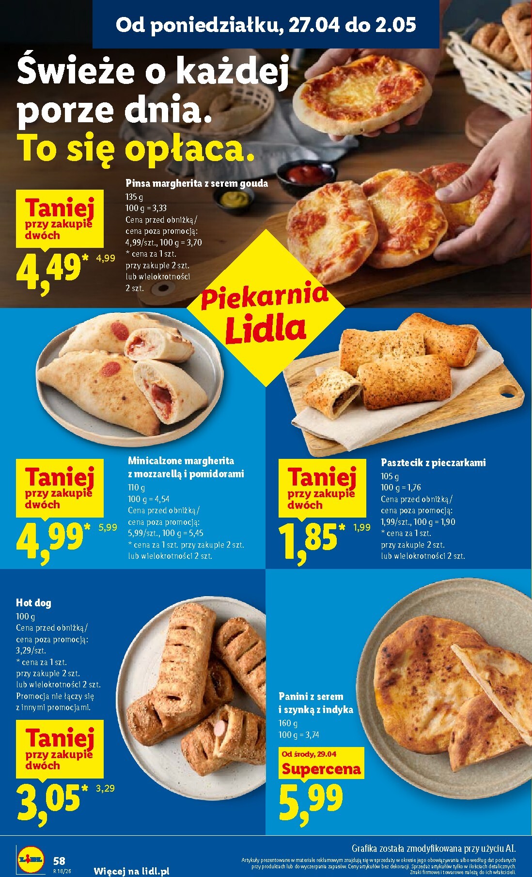 lidl - Nowa gazetka Lidl ważna od 29.04.2026 do 02.05.2026 - page: 58