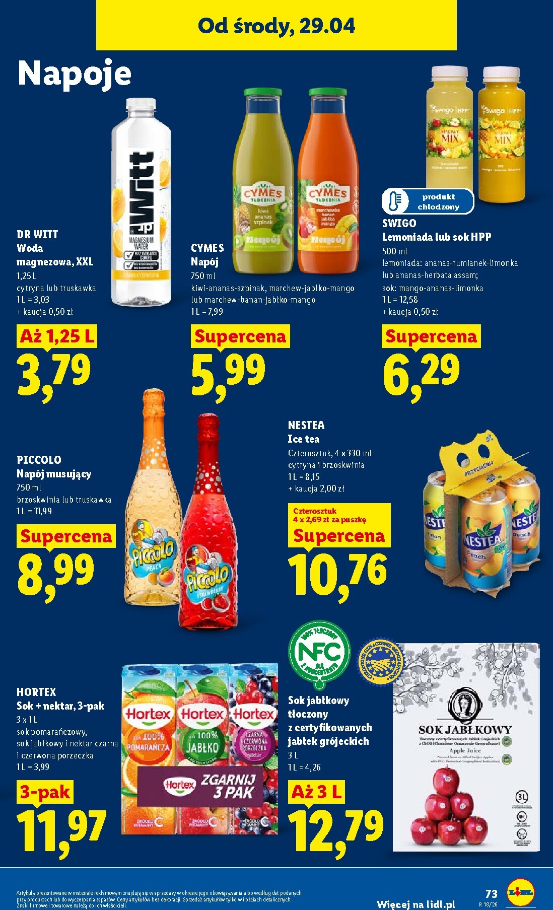 lidl - Nowa gazetka Lidl ważna od 29.04.2026 do 02.05.2026 - page: 73