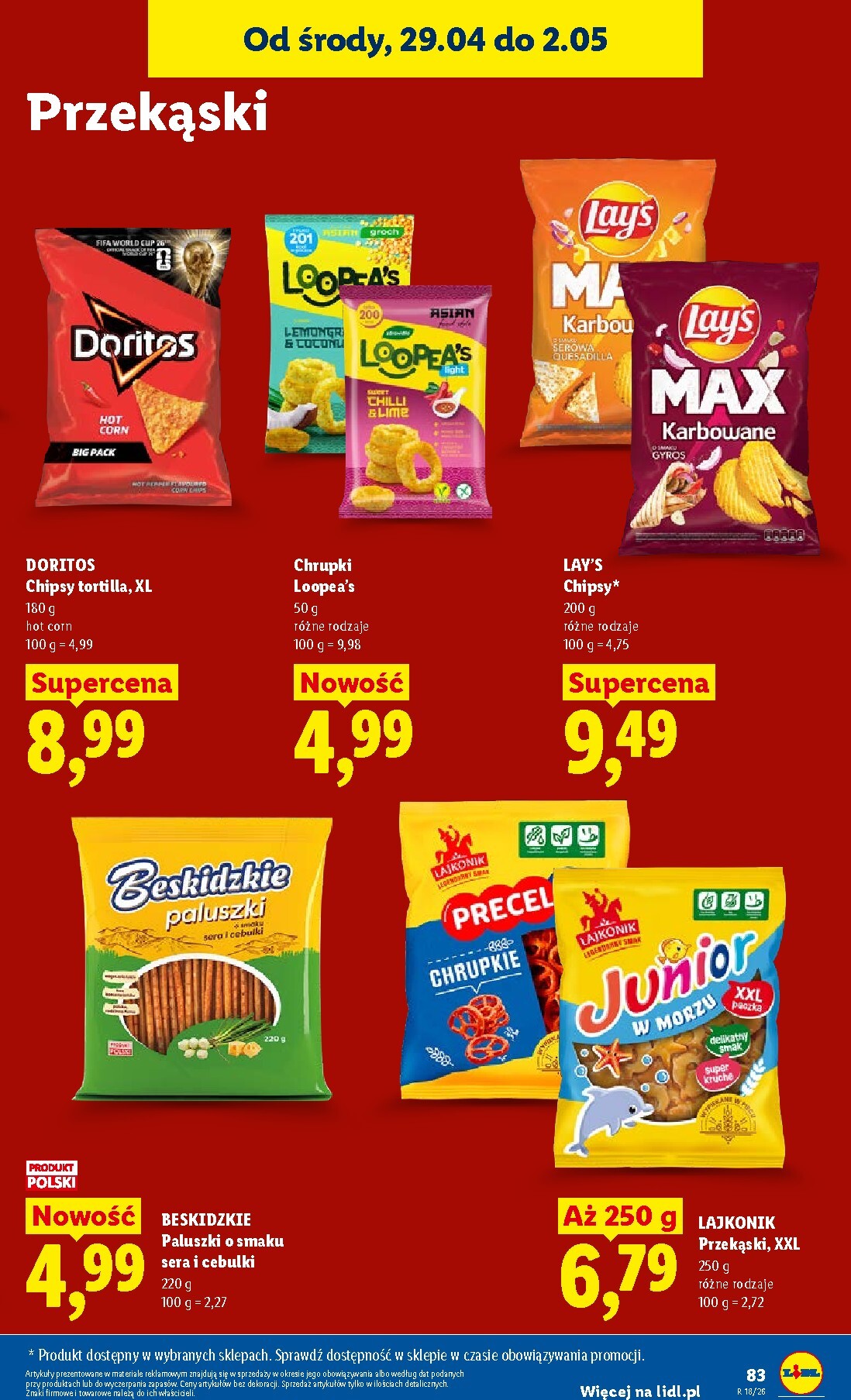 lidl - Nowa gazetka Lidl ważna od 29.04.2026 do 02.05.2026 - page: 85