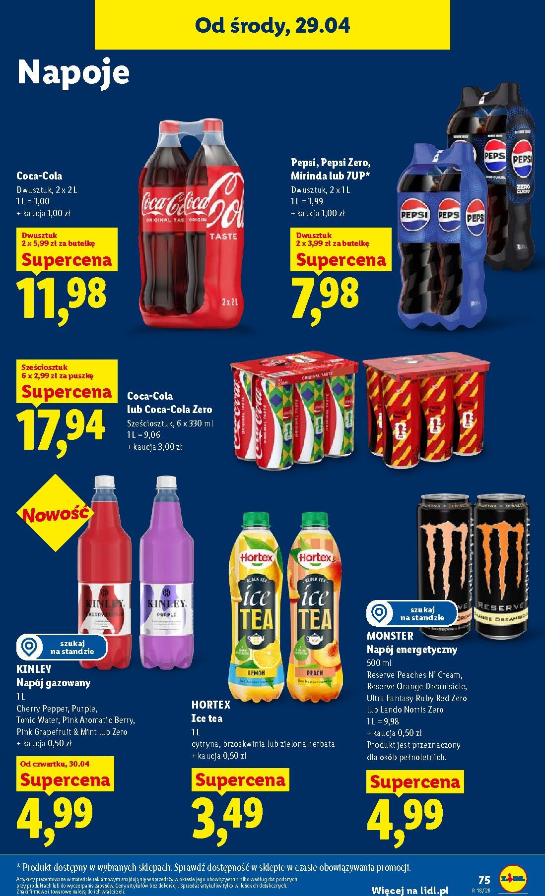 lidl - Nowa gazetka Lidl ważna od 29.04.2026 do 02.05.2026 - page: 75