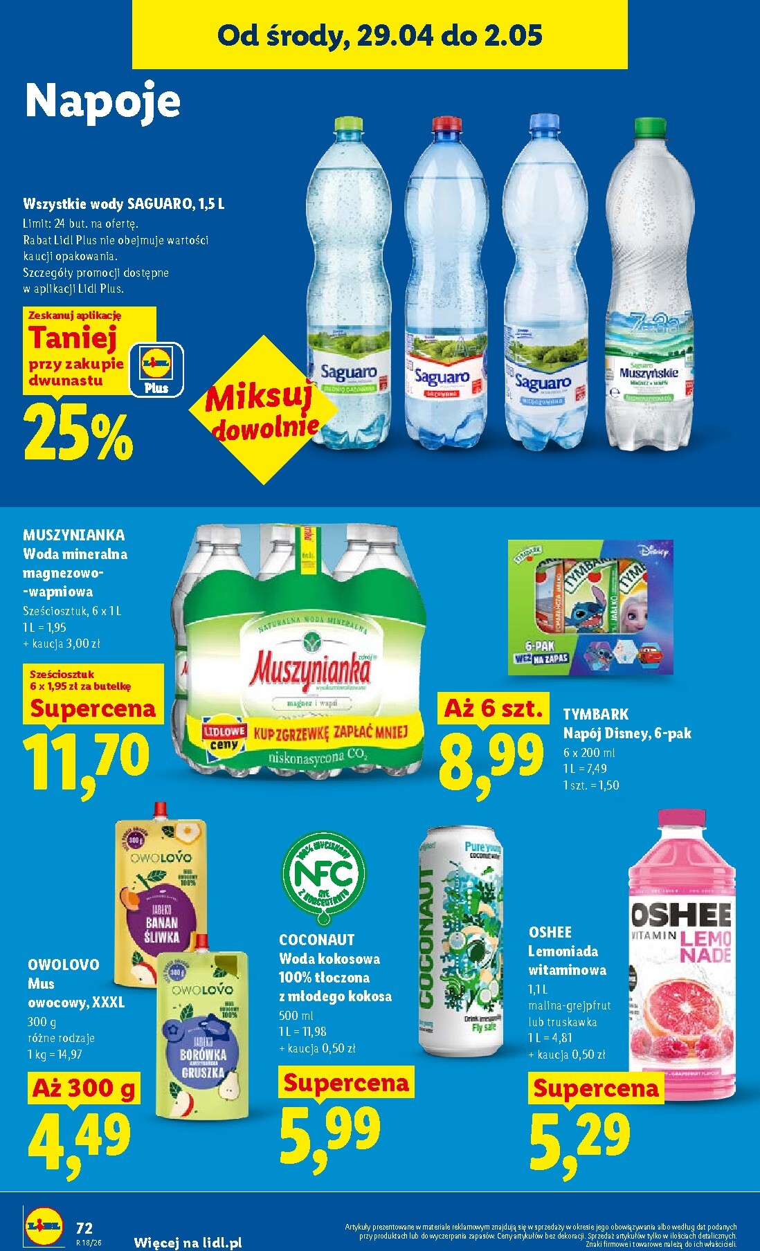 lidl - Nowa gazetka Lidl ważna od 29.04.2026 do 02.05.2026 - page: 72