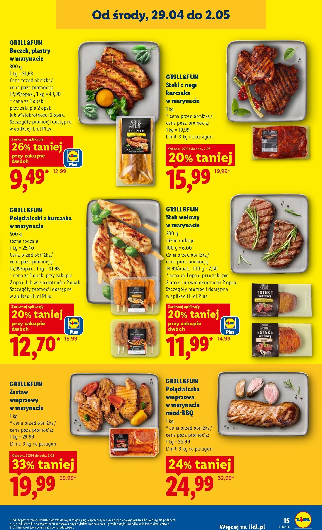 lidl - Nowa gazetka Lidl ważna od 29.04.2026 do 02.05.2026 - page: 15