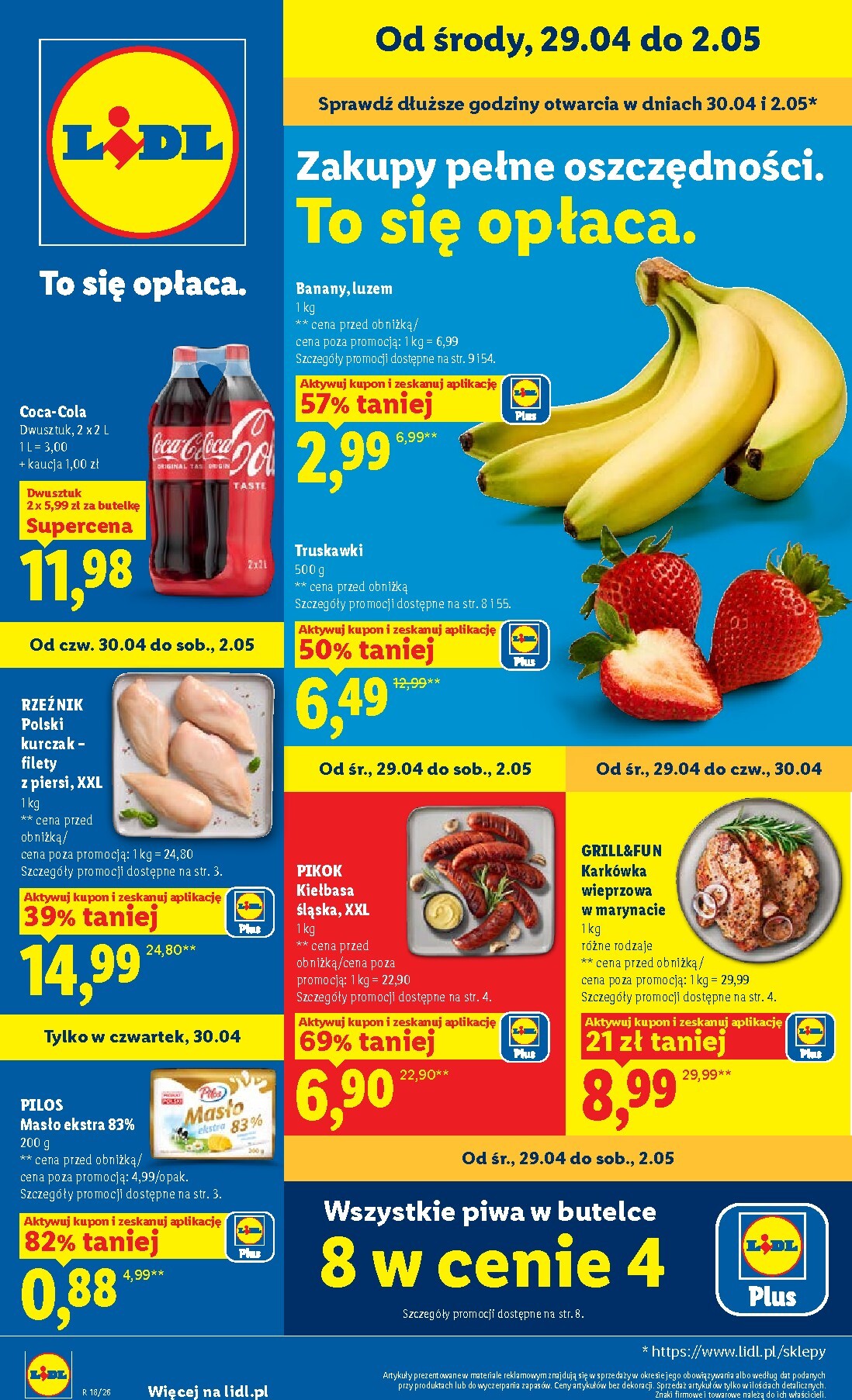 lidl - Nowa gazetka Lidl ważna od 29.04.2026 do 02.05.2026