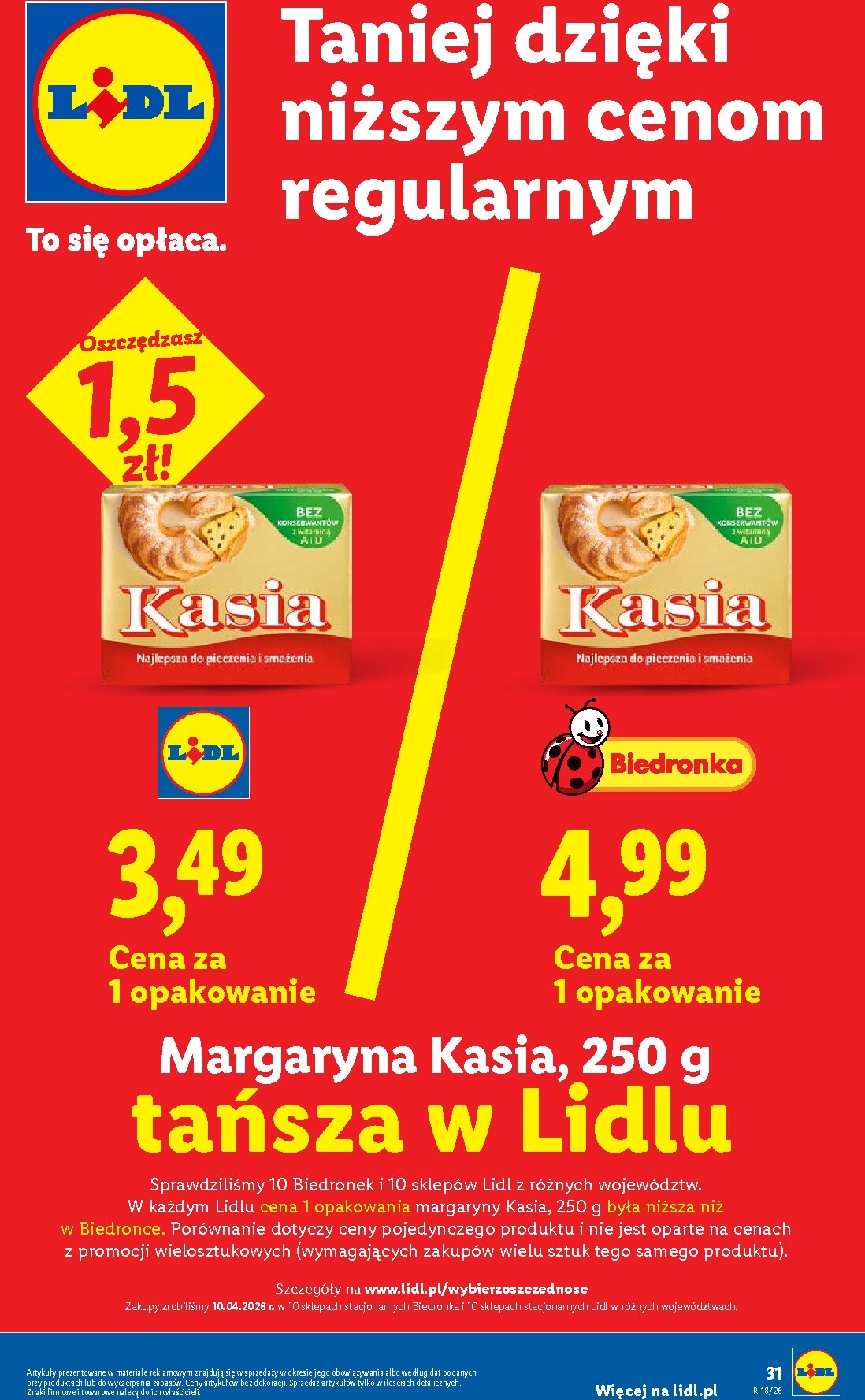 lidl - Nowa gazetka Lidl ważna od 29.04.2026 do 02.05.2026 - page: 31