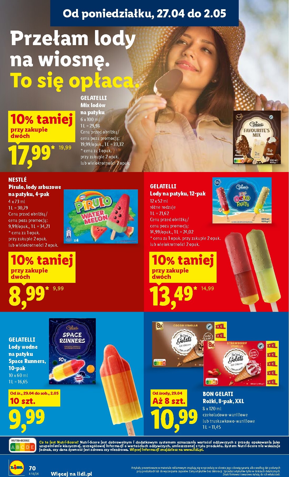 lidl - Nowa gazetka Lidl ważna od 29.04.2026 do 02.05.2026 - page: 70