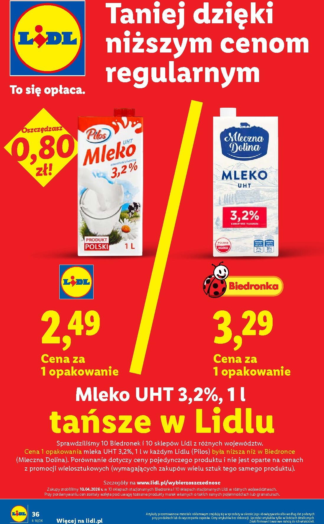 lidl - Nowa gazetka Lidl ważna od 29.04.2026 do 02.05.2026 - page: 36