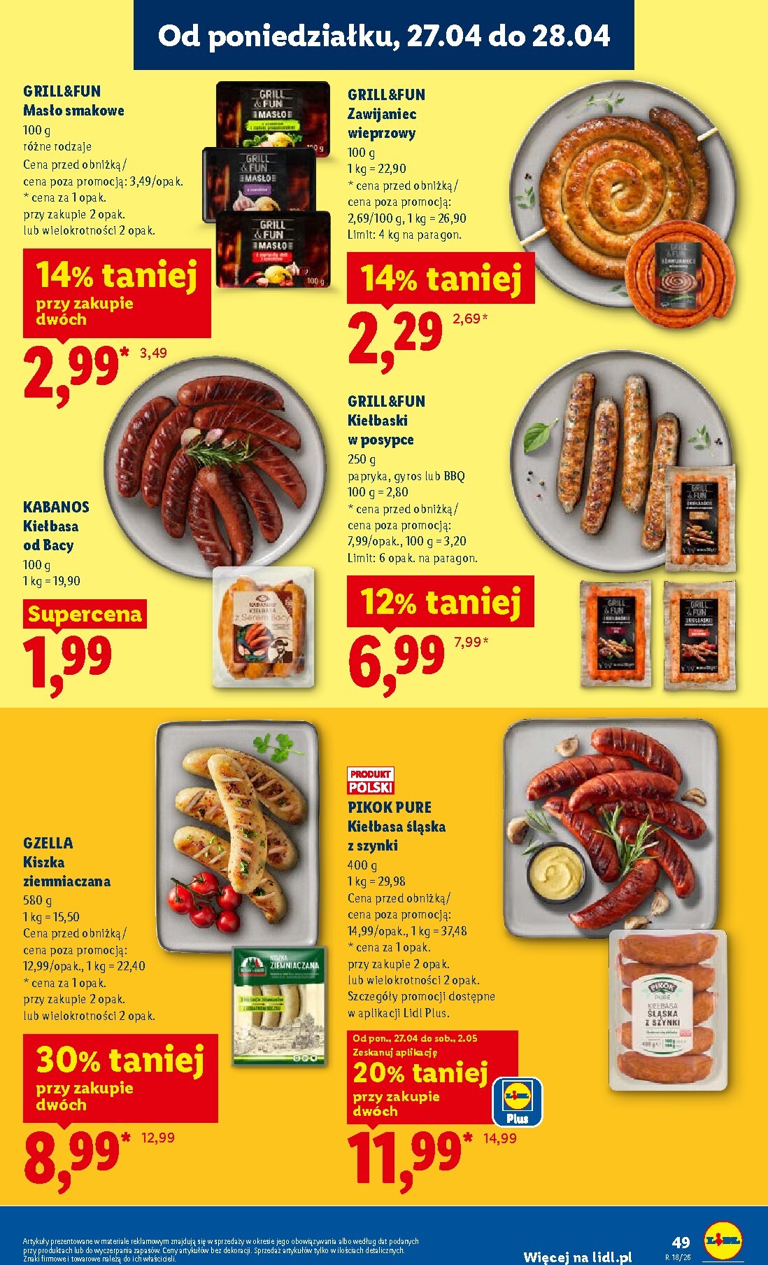 lidl - Aktualna gazetka Lidl ważna od 27.04.2026 do 28.04.2026 - page: 49