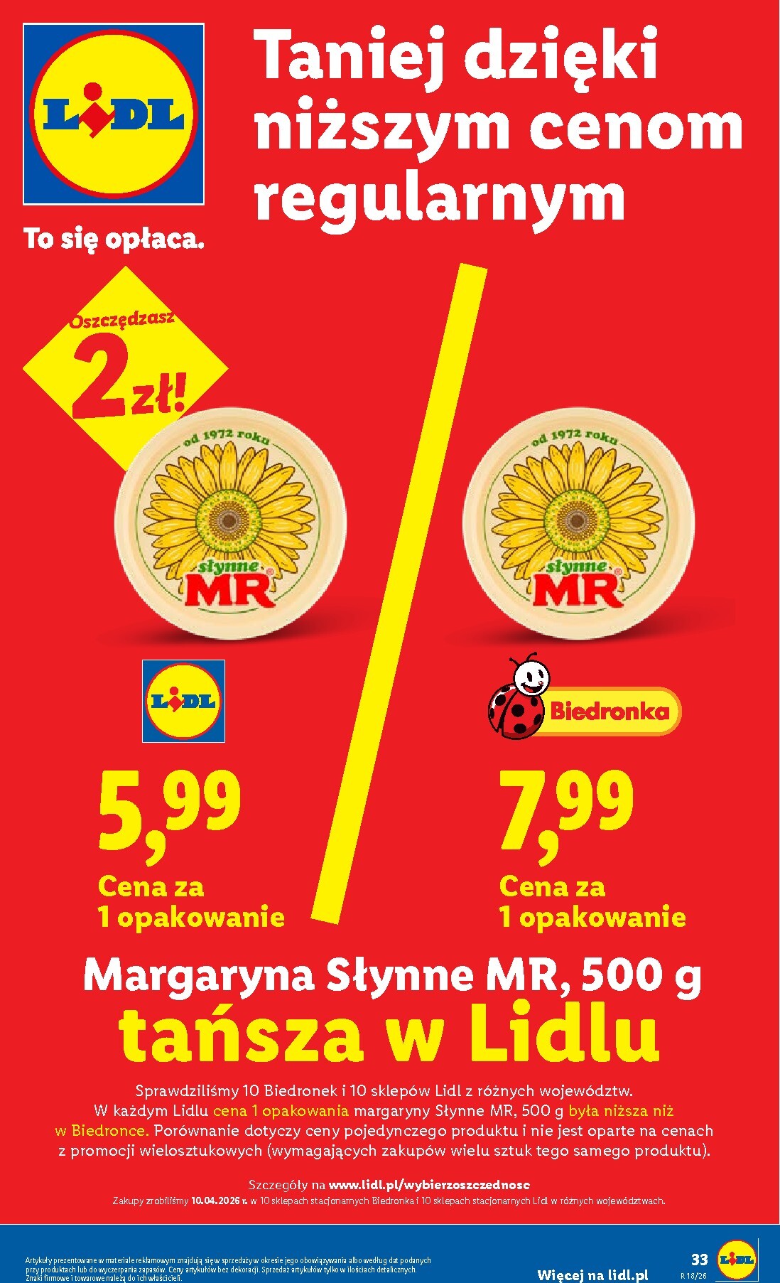 lidl - Aktualna gazetka Lidl ważna od 27.04.2026 do 28.04.2026 - page: 33