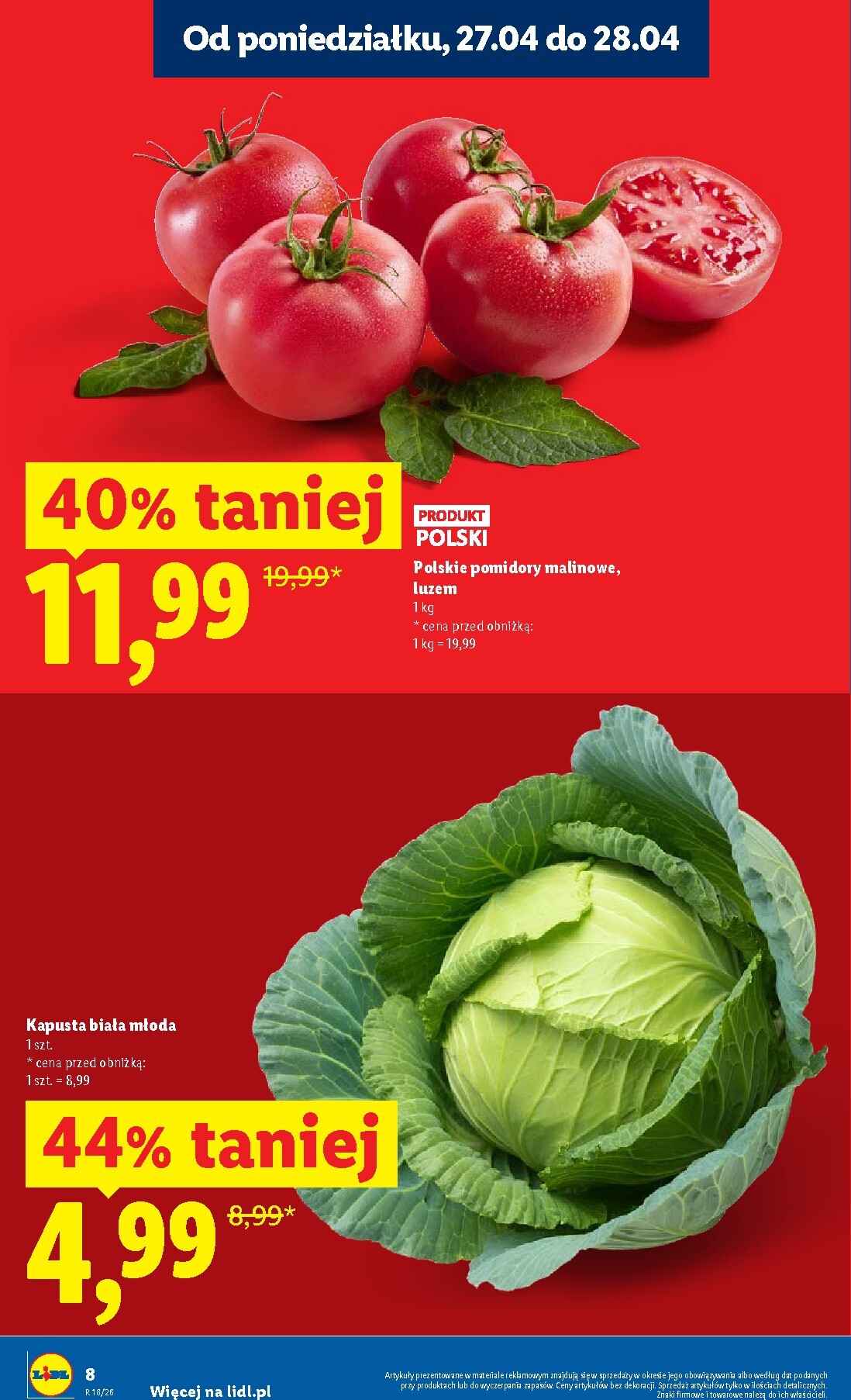 lidl - Aktualna gazetka Lidl ważna od 27.04.2026 do 28.04.2026 - page: 8