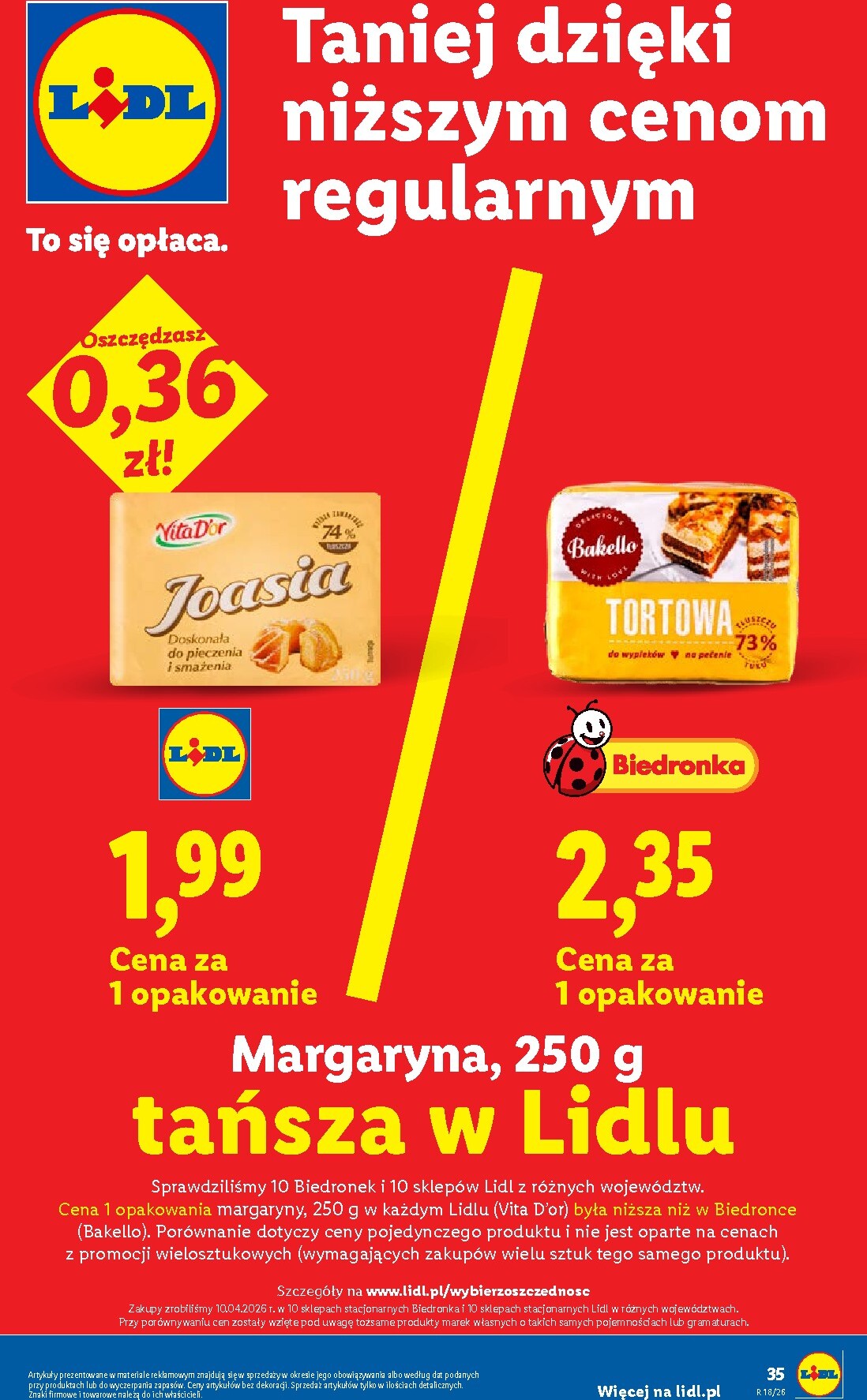 lidl - Aktualna gazetka Lidl ważna od 27.04.2026 do 28.04.2026 - page: 35