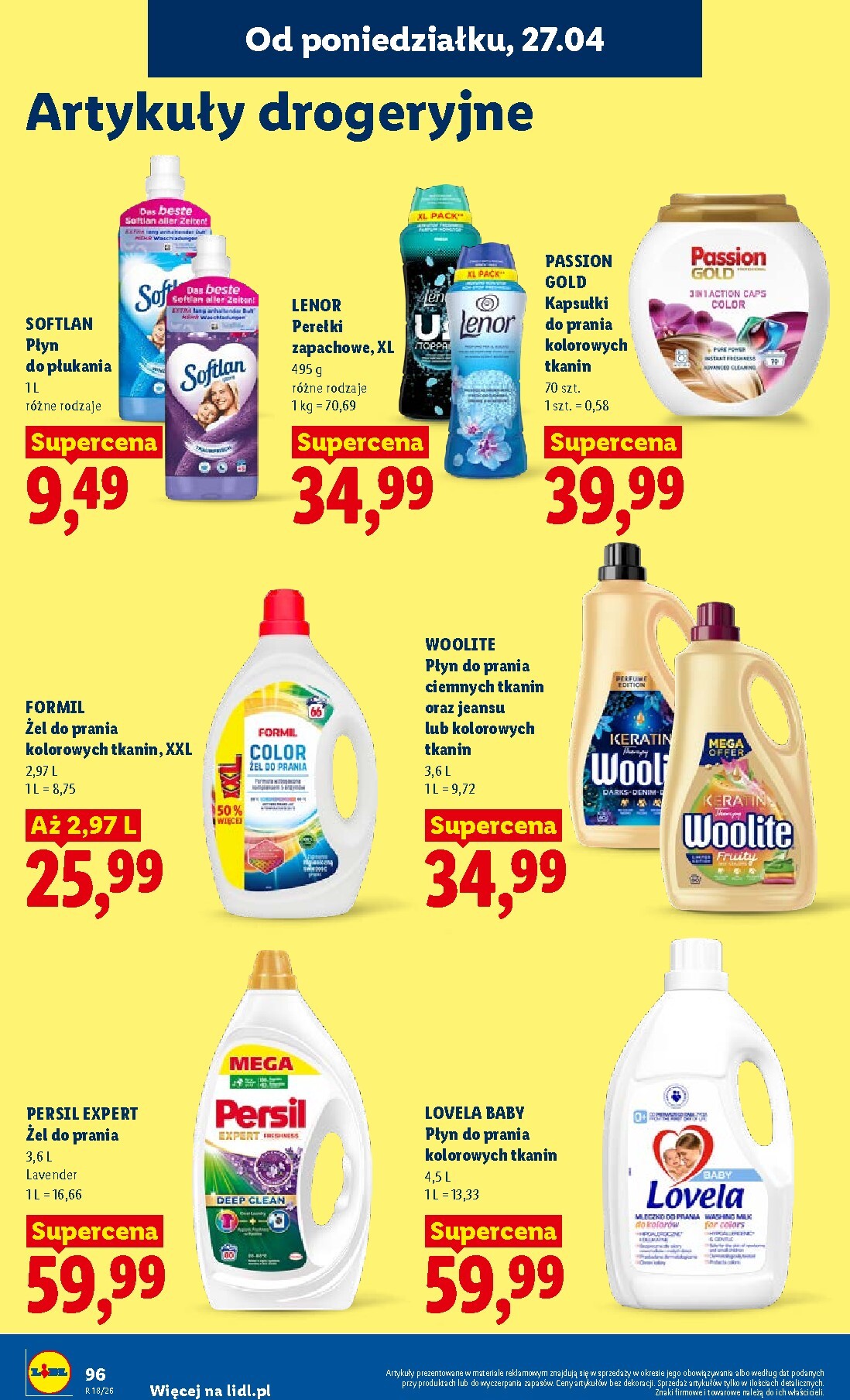 lidl - Aktualna gazetka Lidl ważna od 27.04.2026 do 28.04.2026 - page: 96