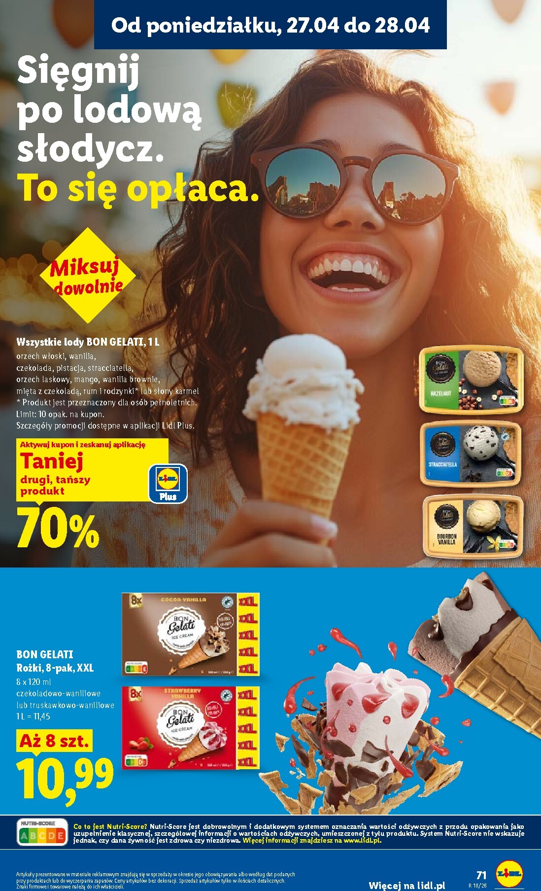 lidl - Aktualna gazetka Lidl ważna od 27.04.2026 do 28.04.2026 - page: 71