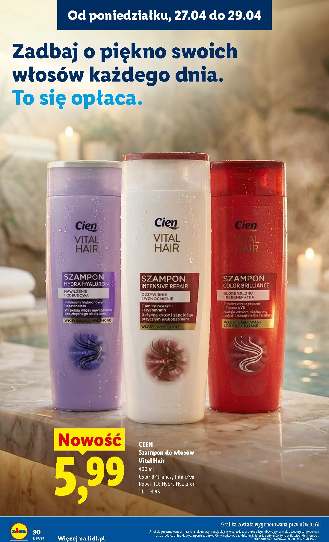 lidl - Aktualna gazetka Lidl ważna od 27.04.2026 do 28.04.2026 - page: 90